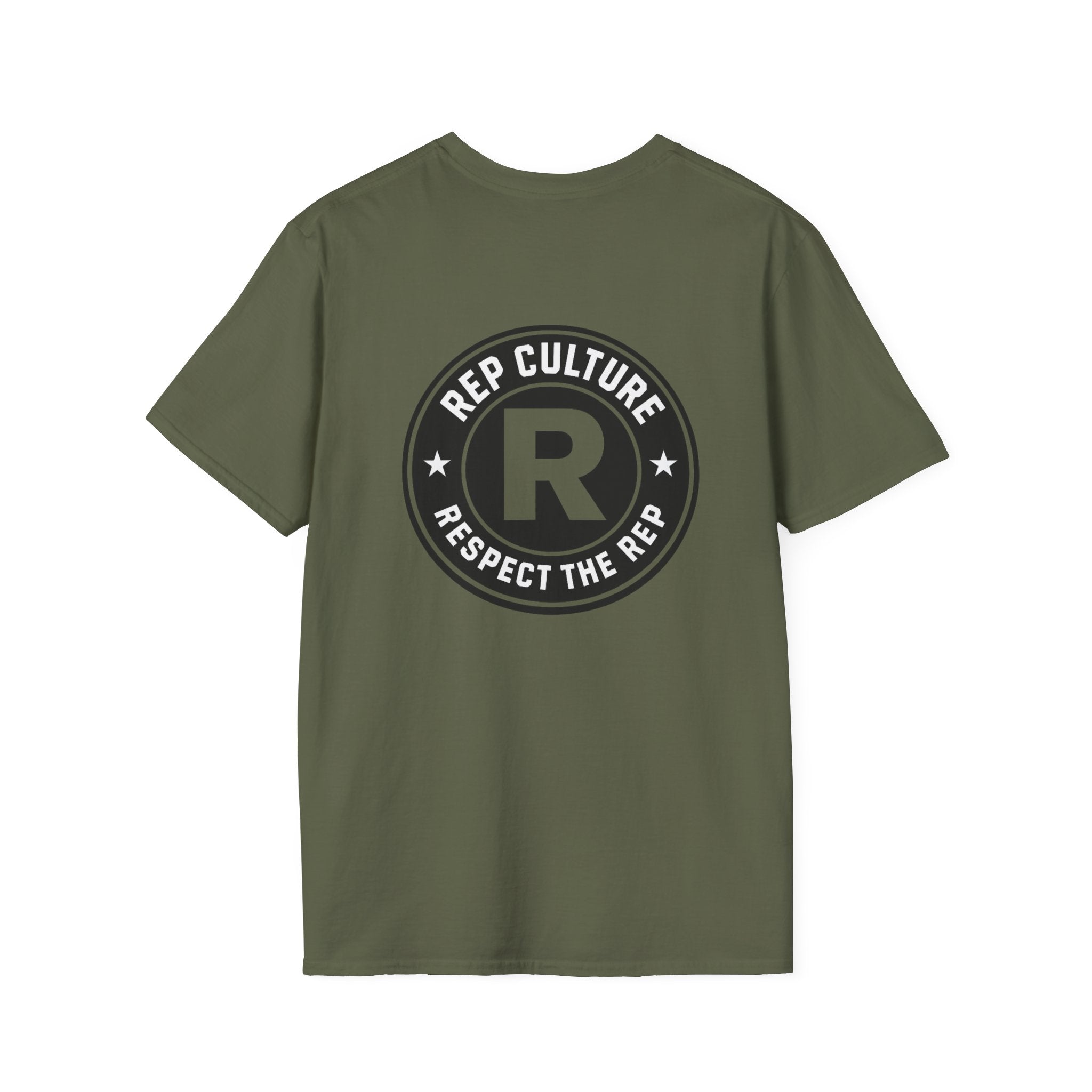 Rep Culture Respect The Rep Tee | Logo Badge Chest & Back Print