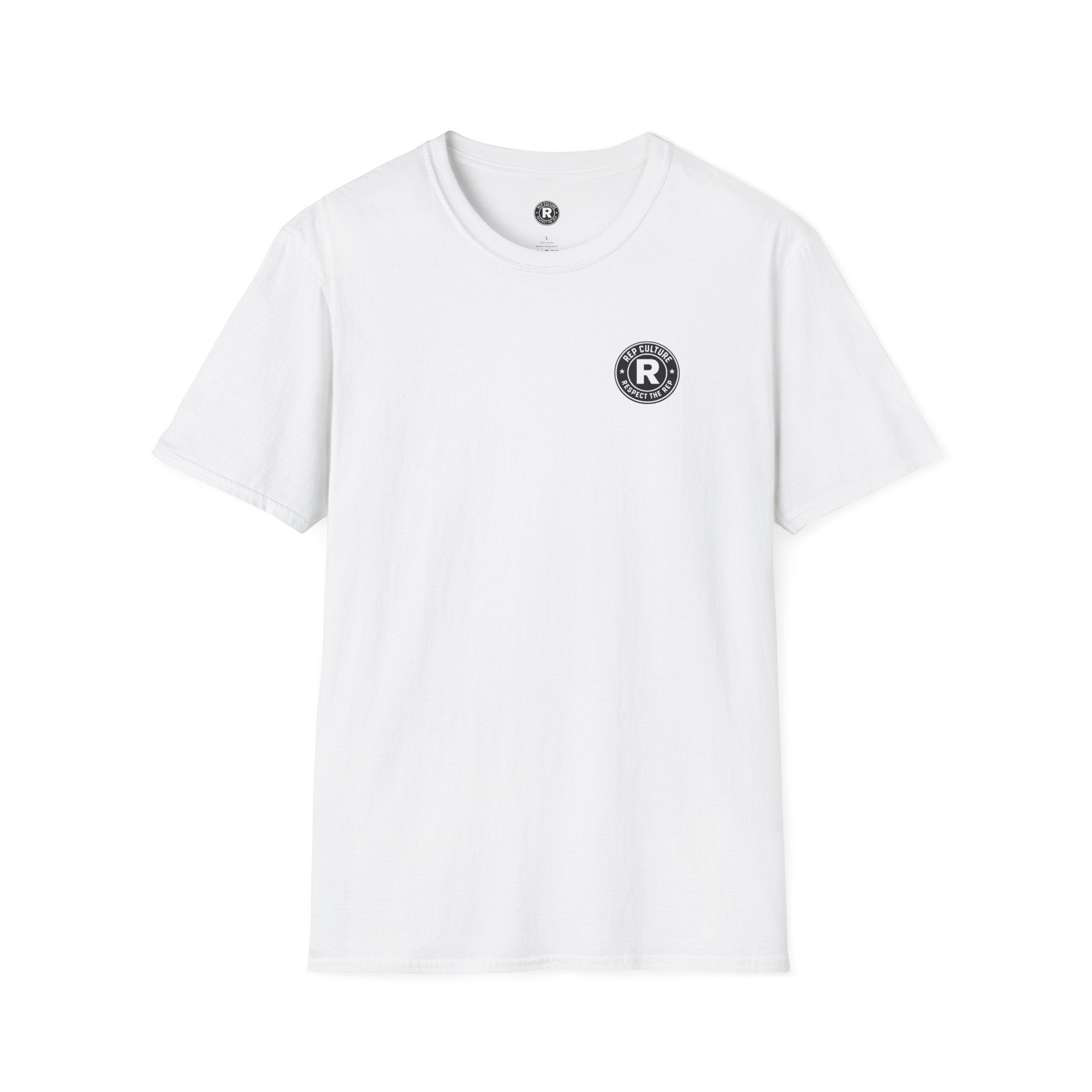 Rep Culture Respect The Rep Tee | Logo Badge Chest & Back Print