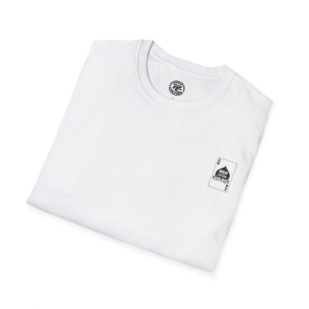 Ace of Spades Tee — 'RFP Culture' Playing Card Graphic T-Shirt