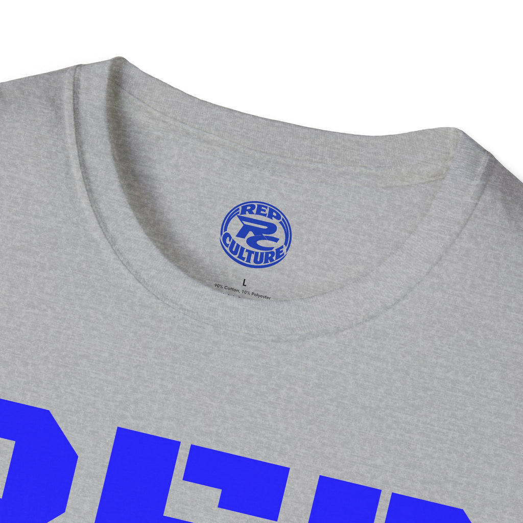 REP Culture T-Shirt — Bold Stencil Logo Tee for Fans & Streetwear
