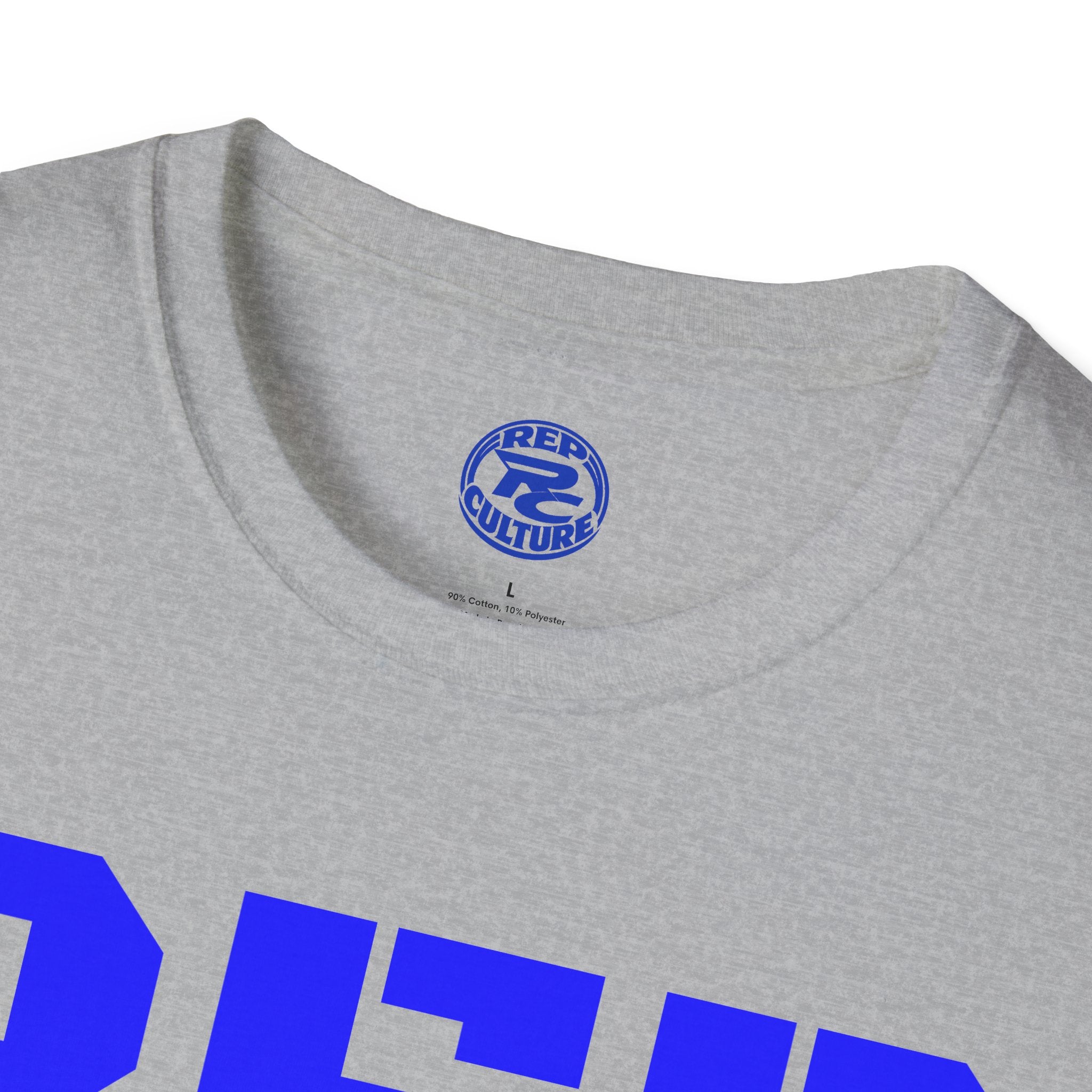 REP Culture T-Shirt — Bold Stencil Logo Tee for Fans & Streetwear