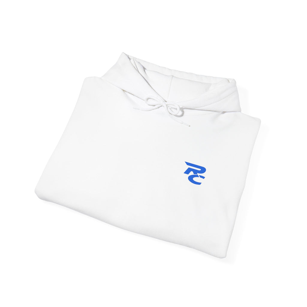 Angular R Logo Hoodie | Minimal Graphic Hooded Sweatshirt