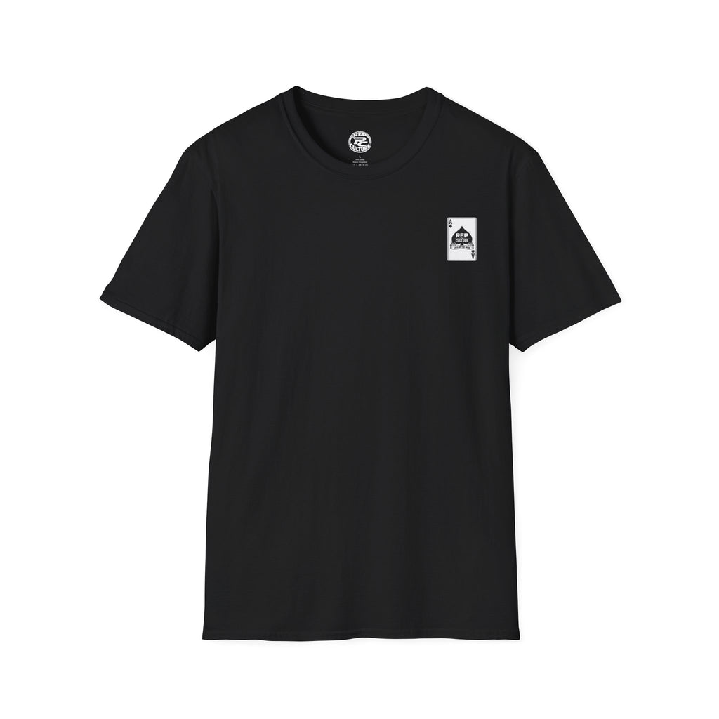 Ace of Spades Tee — 'RFP Culture' Playing Card Graphic T-Shirt