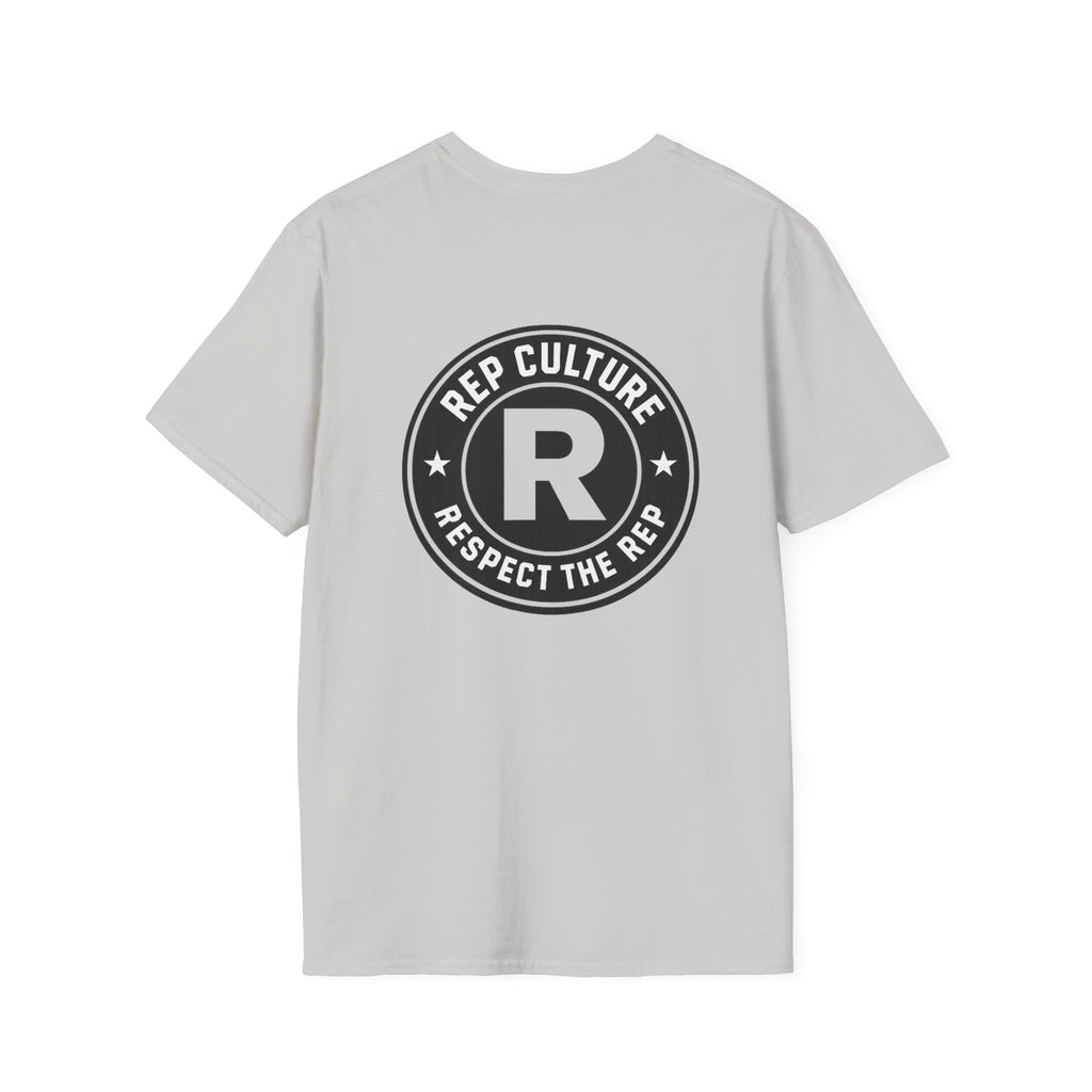 Rep Culture Respect The Rep Tee | Logo Badge Chest & Back Print