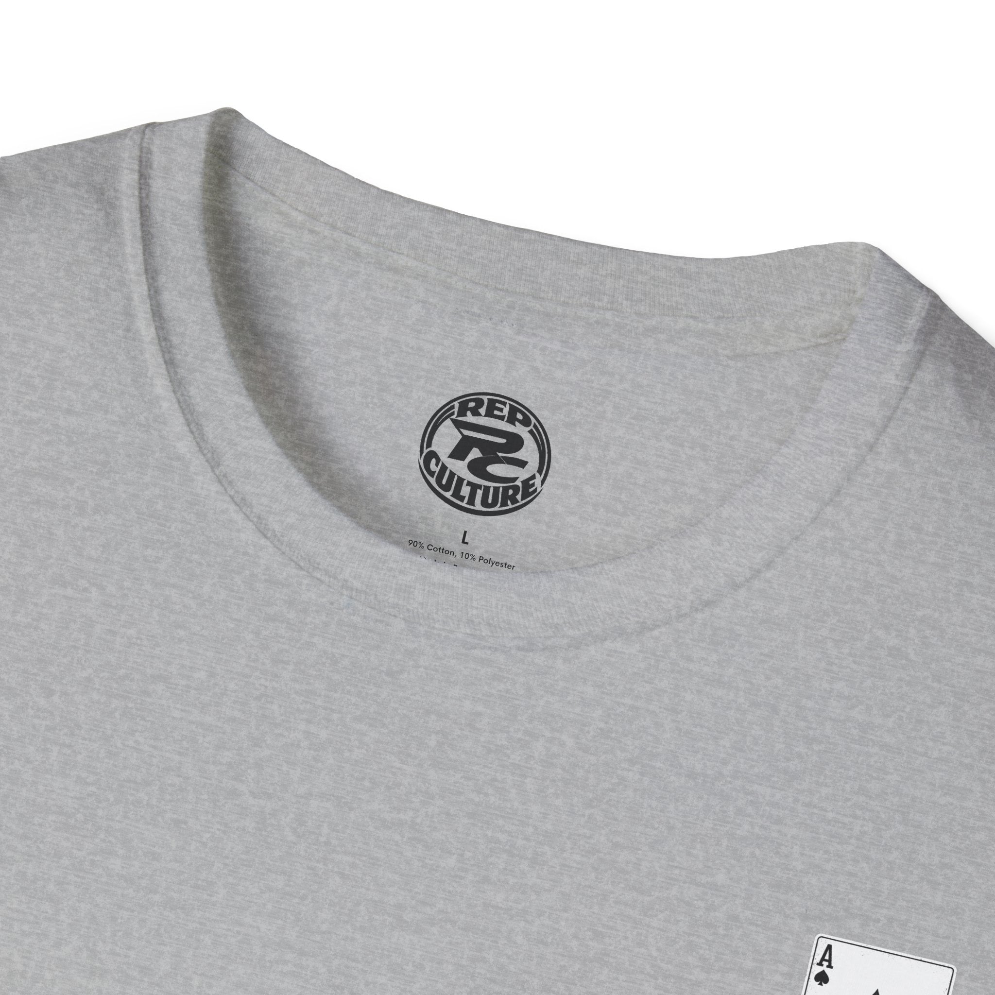 Ace of Spades Tee — 'RFP Culture' Playing Card Graphic T-Shirt