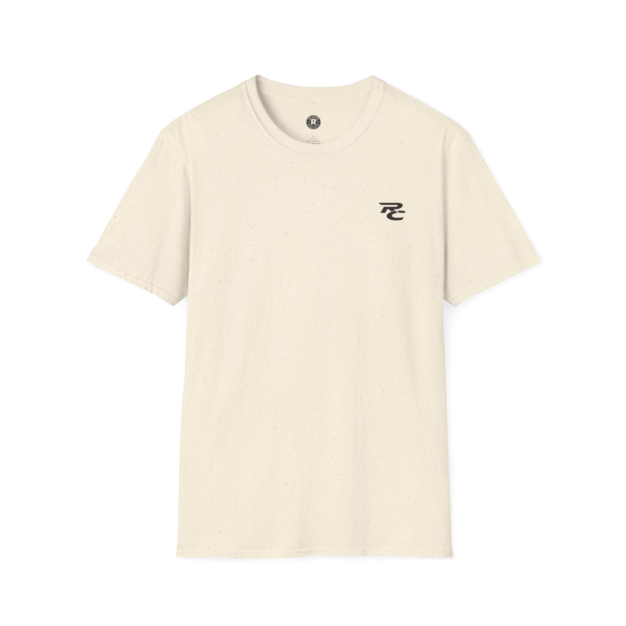 RC chest logo — Athletic Motivational Gym Tee