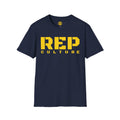 REP Culture T-Shirt — Bold Stencil Logo Tee for Fans & Streetwear