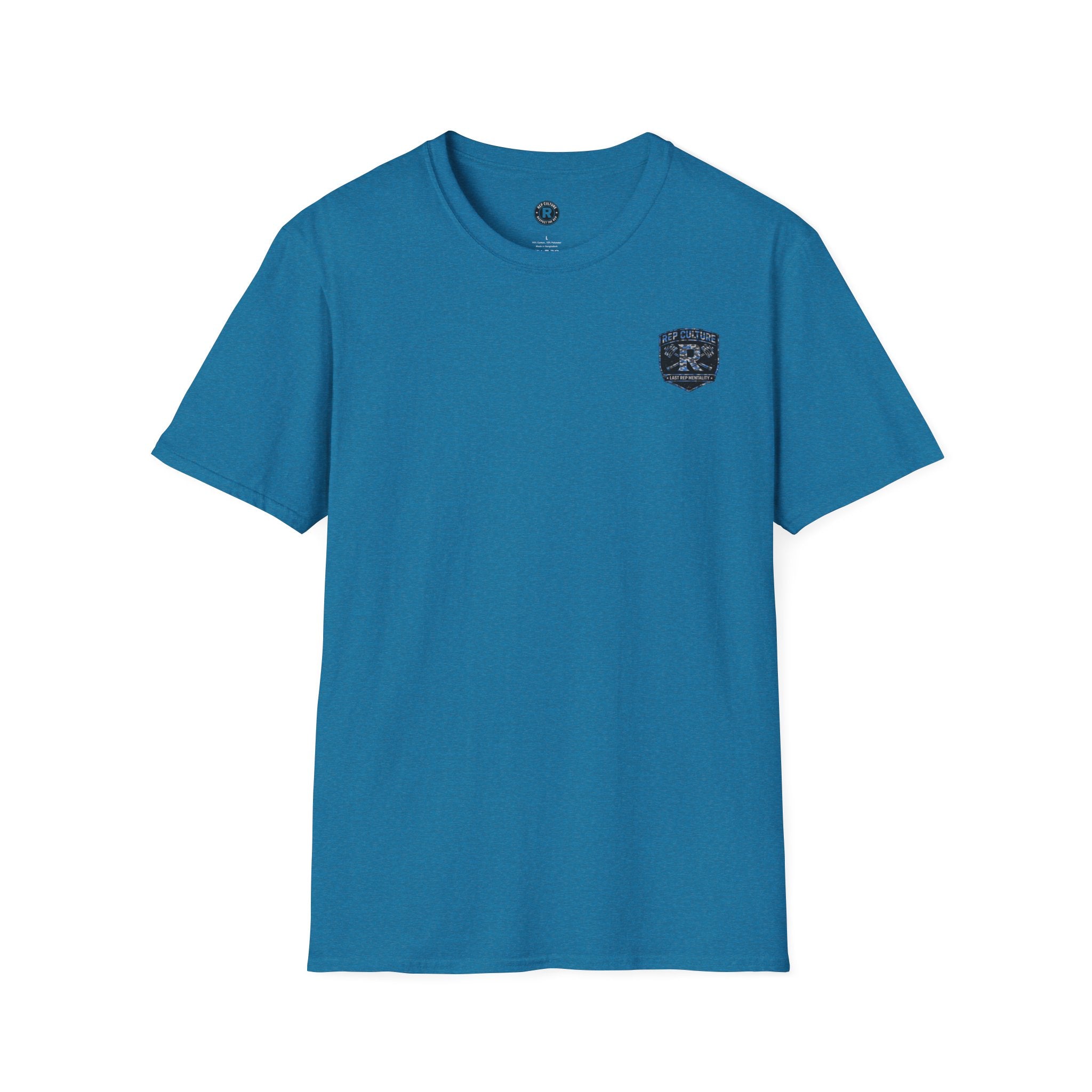 Rep Culture Fitness Tee — "Last Rep Mentality" Workout T-Shirt
