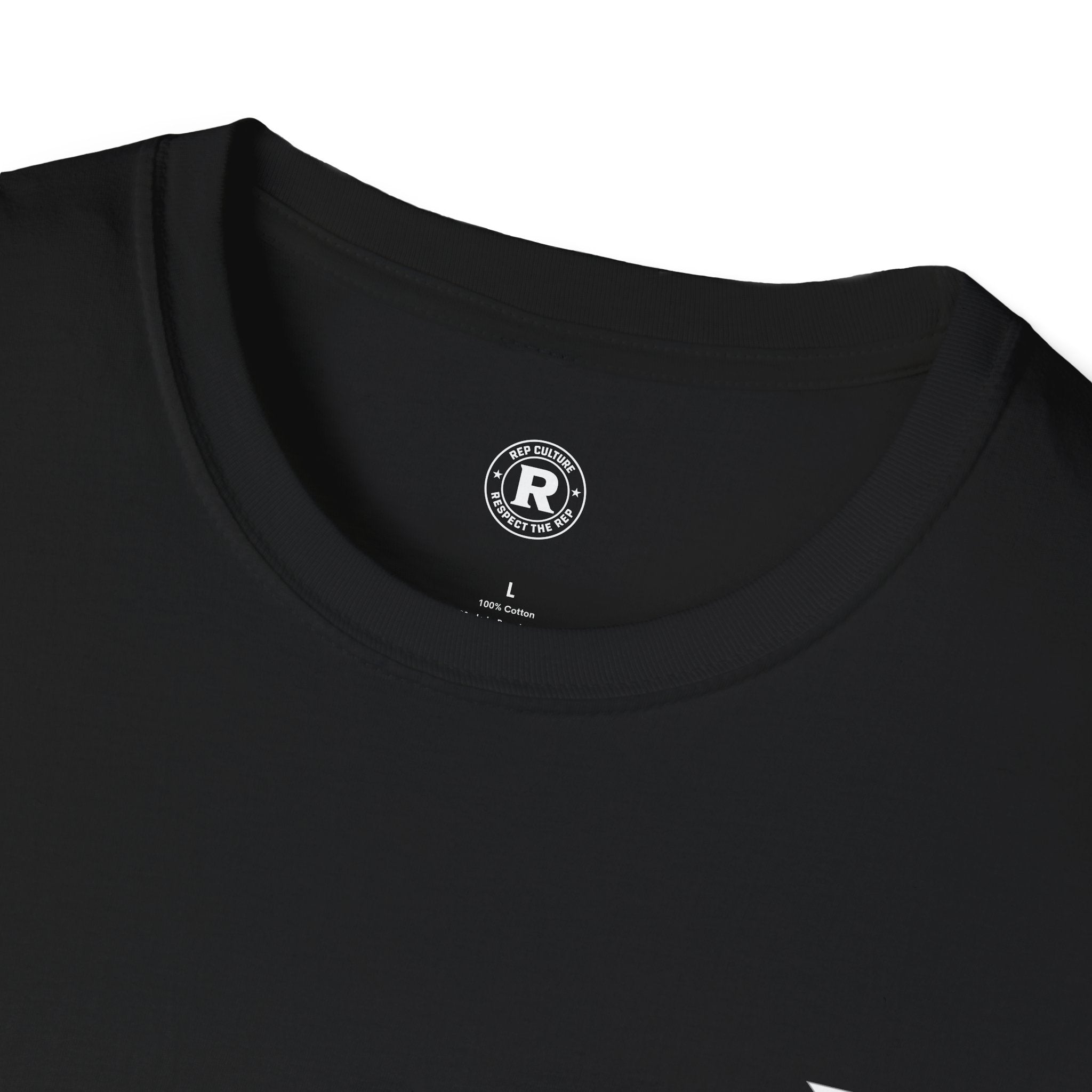RC chest logo — Athletic Motivational Gym Tee