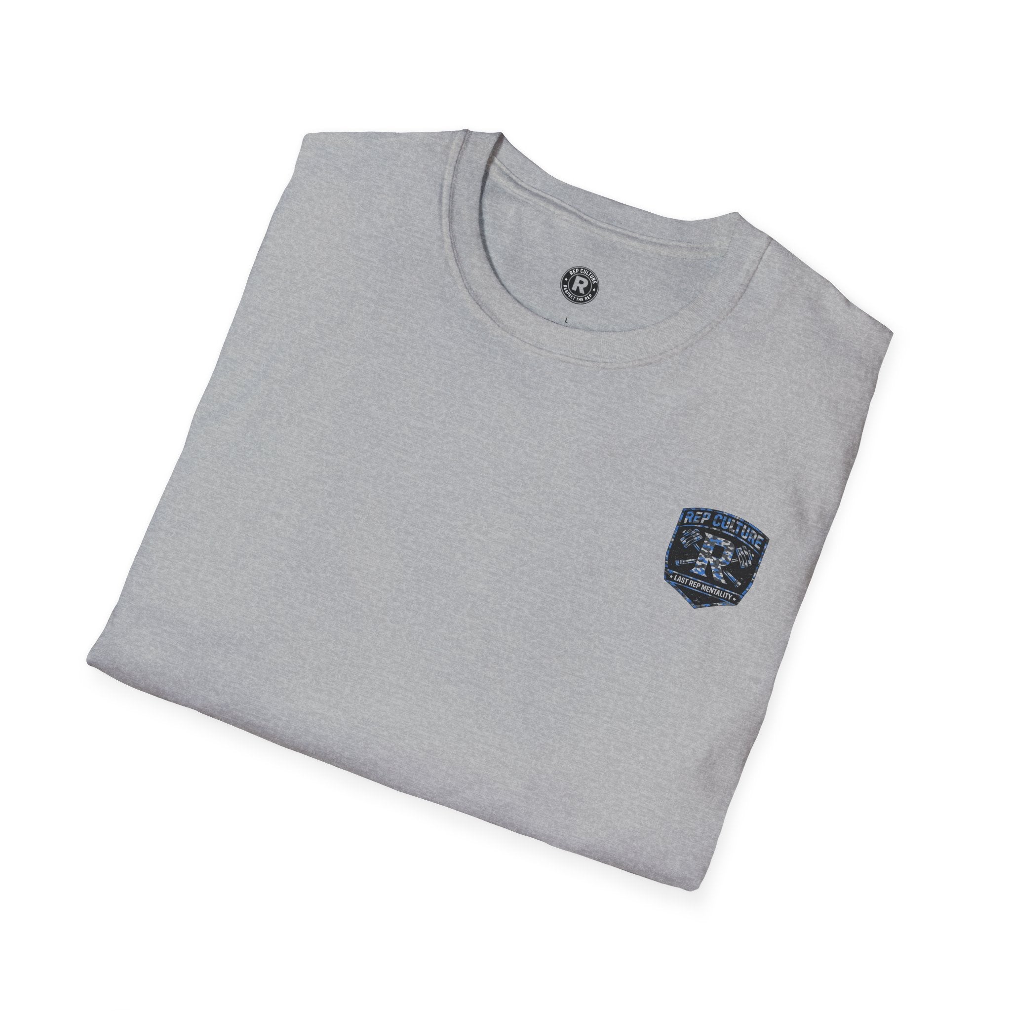 Rep Culture Fitness Tee — "Last Rep Mentality" Workout T-Shirt