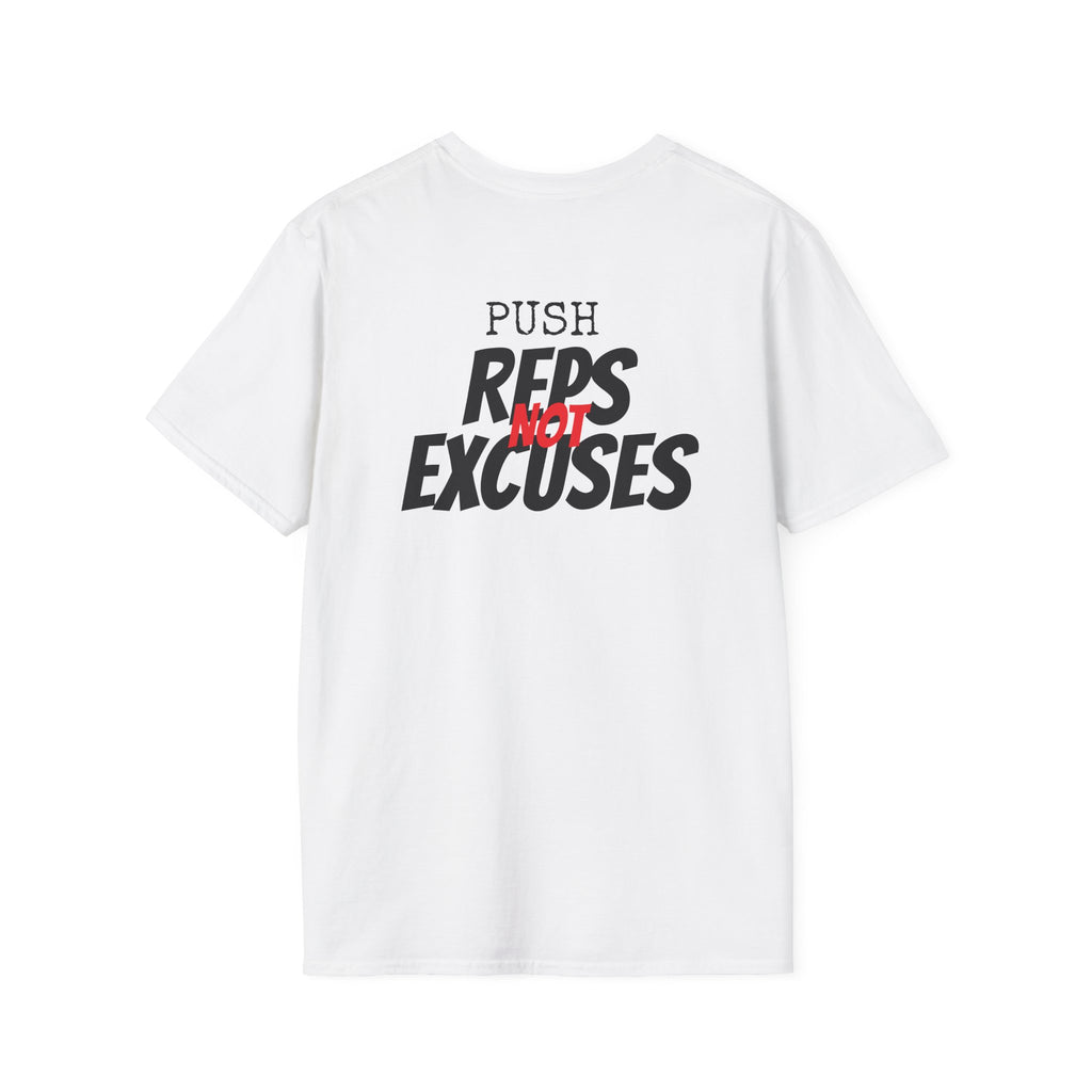 REP CULTURE Push "Reps Not Excuses" T-Shirt
