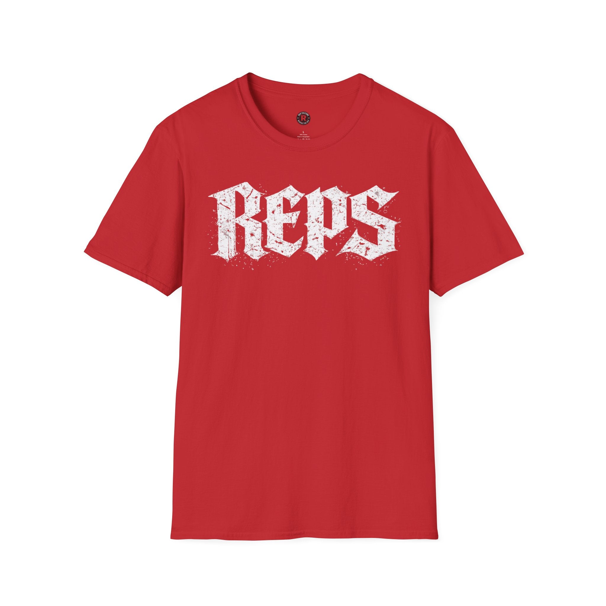 Rep Gothic T-Shirt — Vintage Old English "rep" Graphic Tee
