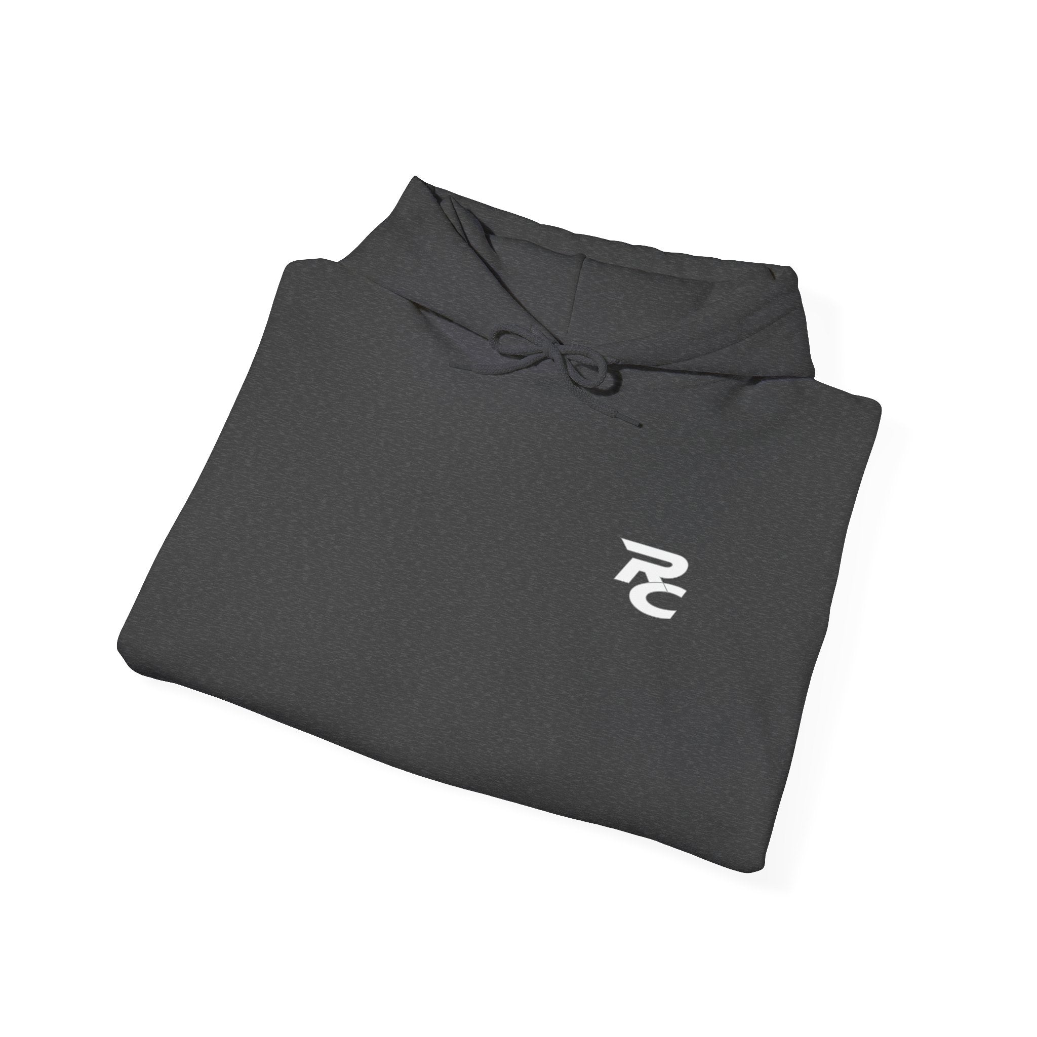 Angular R Logo Hoodie | Minimal Graphic Hooded Sweatshirt