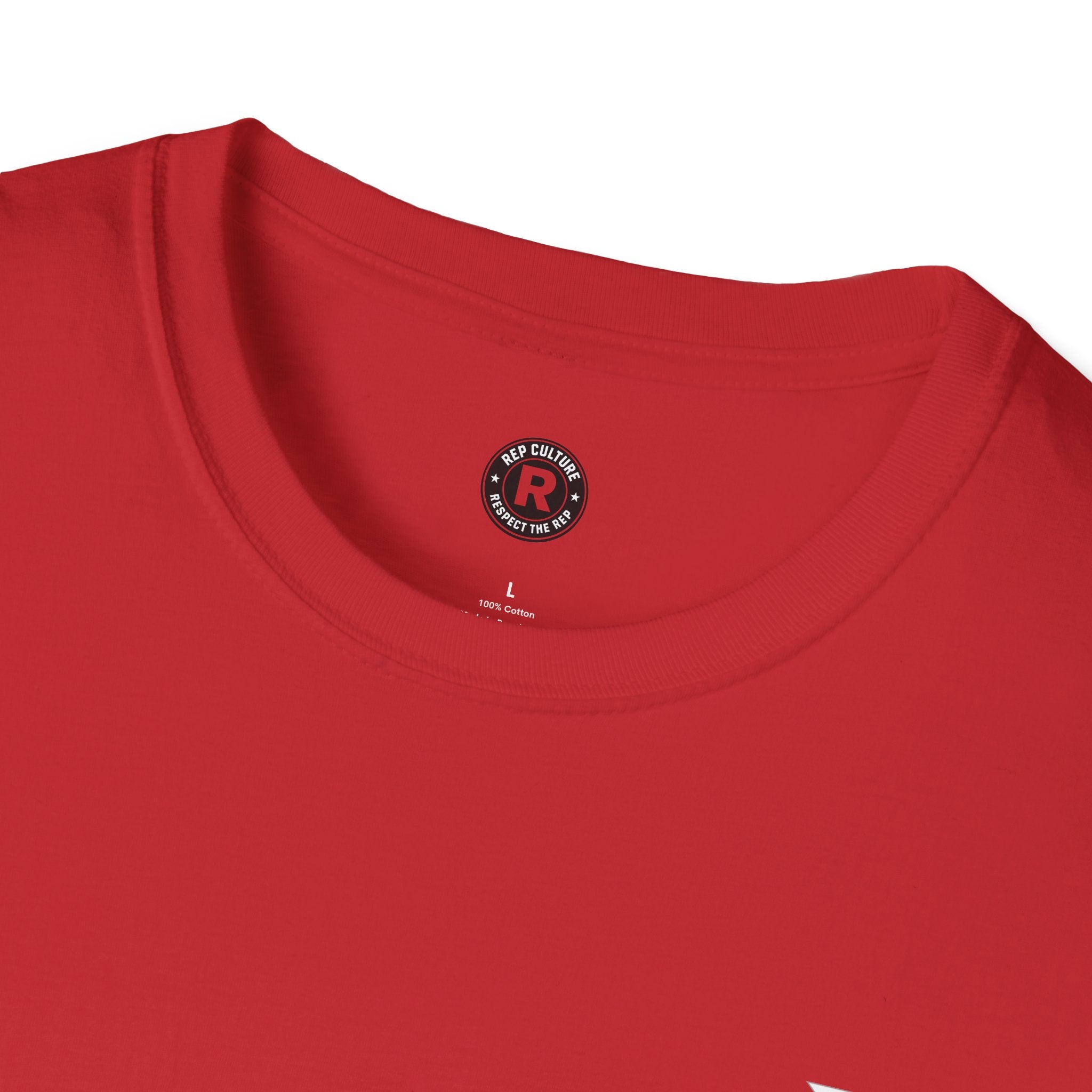 RC chest logo — Athletic Motivational Gym Tee