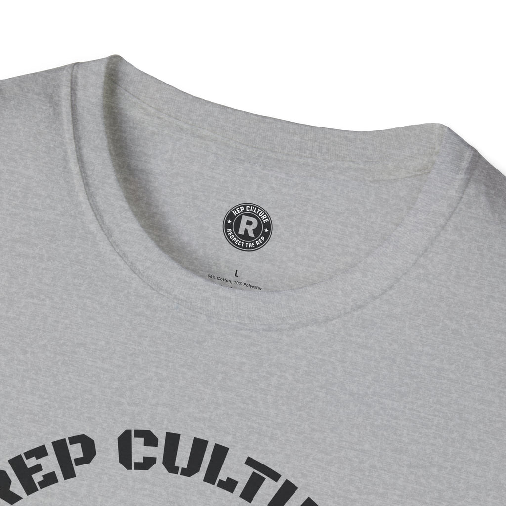 Rep Culture T‑Shirt — 'REP CULTURE' Front & 'SHUT UP AND REP' Back Graphic Tee