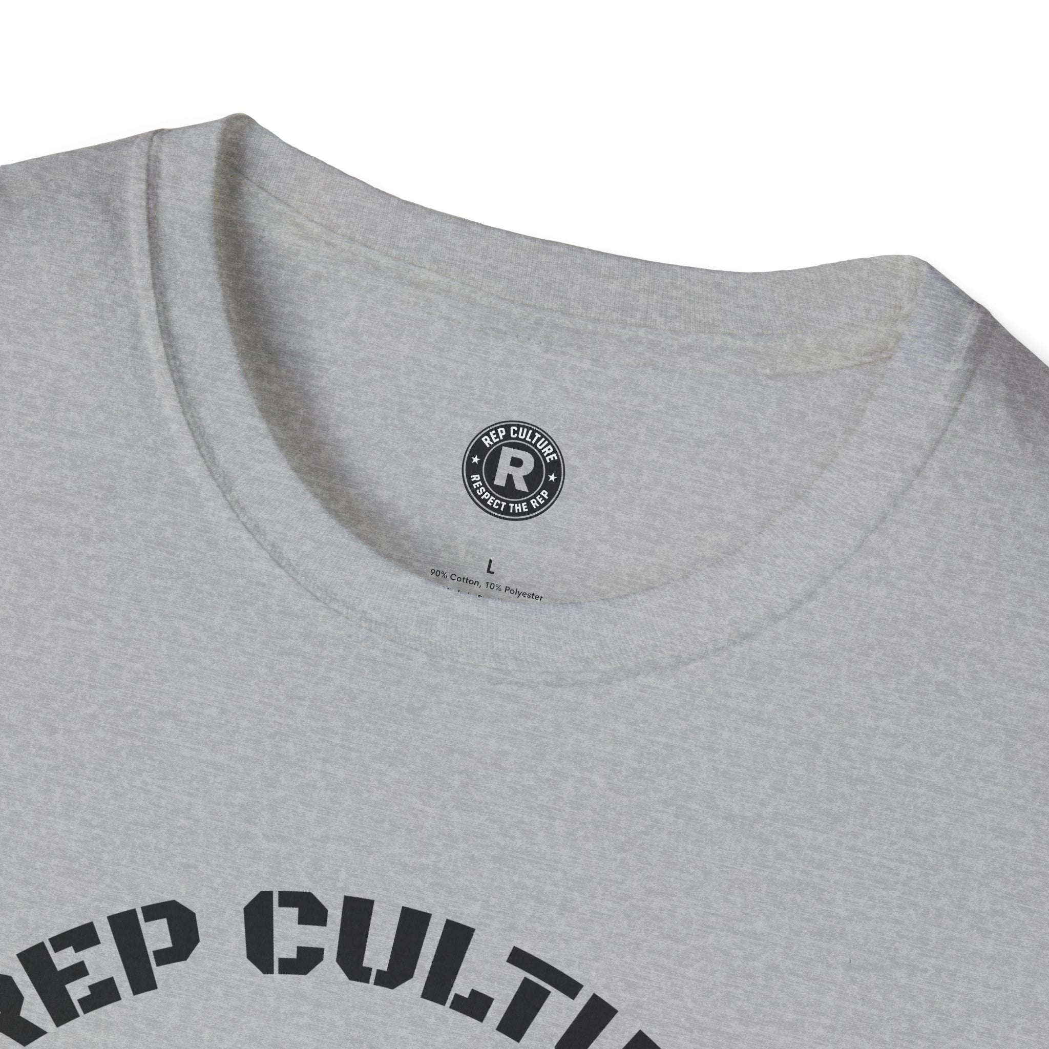 Rep Culture T‑Shirt — 'REP CULTURE' Front & 'SHUT UP AND REP' Back Graphic Tee