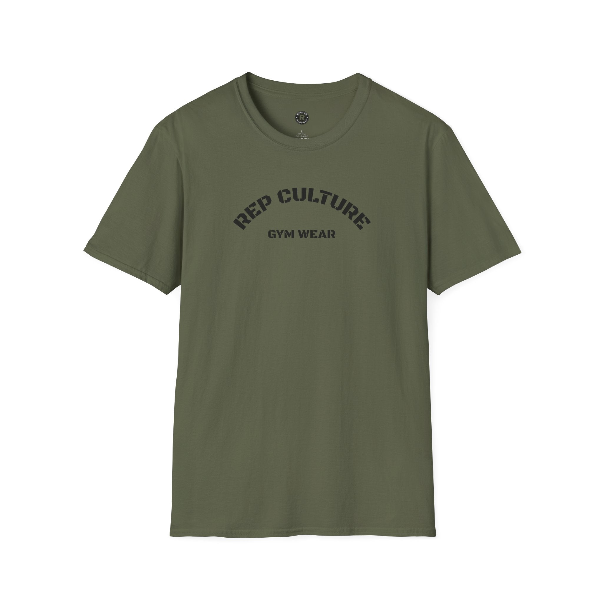Rep Culture T‑Shirt — 'REP CULTURE' Front & 'SHUT UP AND REP' Back Graphic Tee