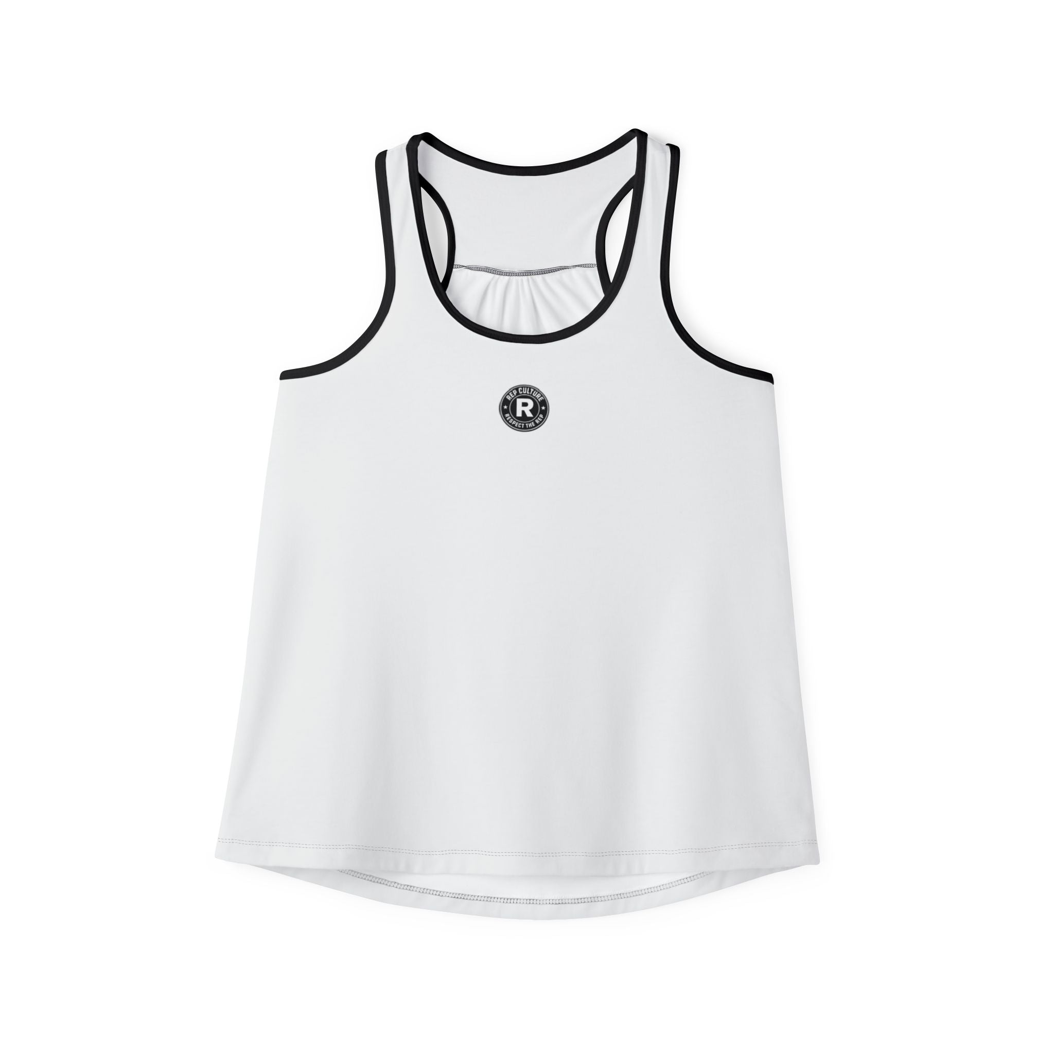 Women's Tank Top — Minimal Registered Trademark Logo Racerback Tank