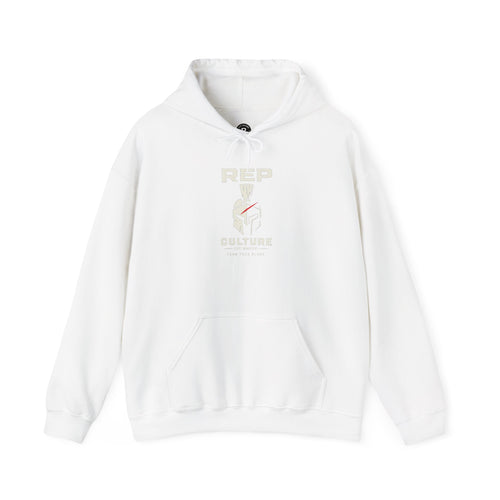 Hoodie — Rep Culture - Spartan Helmet - "Earn your glory"
