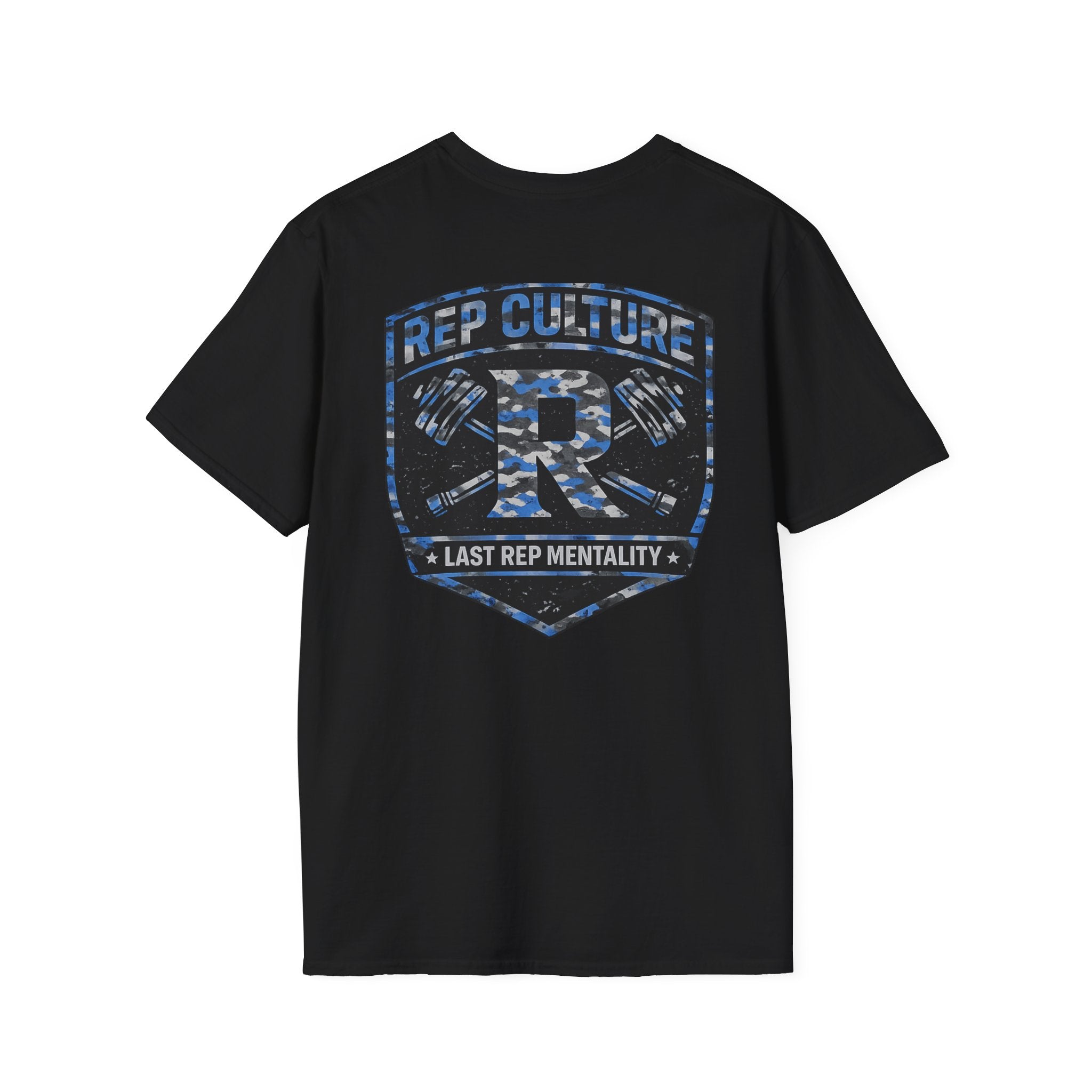 Rep Culture Fitness Tee — "Last Rep Mentality" Workout T-Shirt