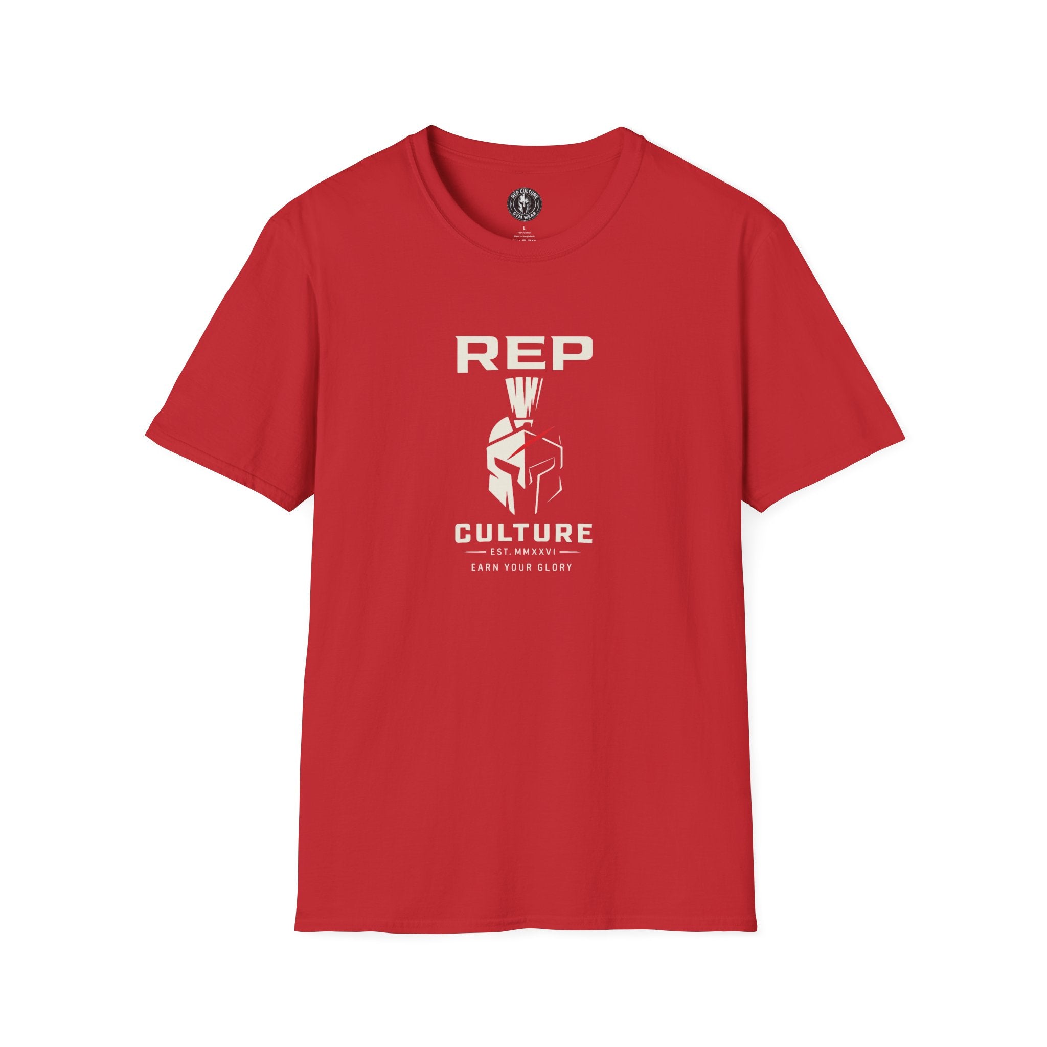 REP Culture T-Shirt Spartan Helmet Logo