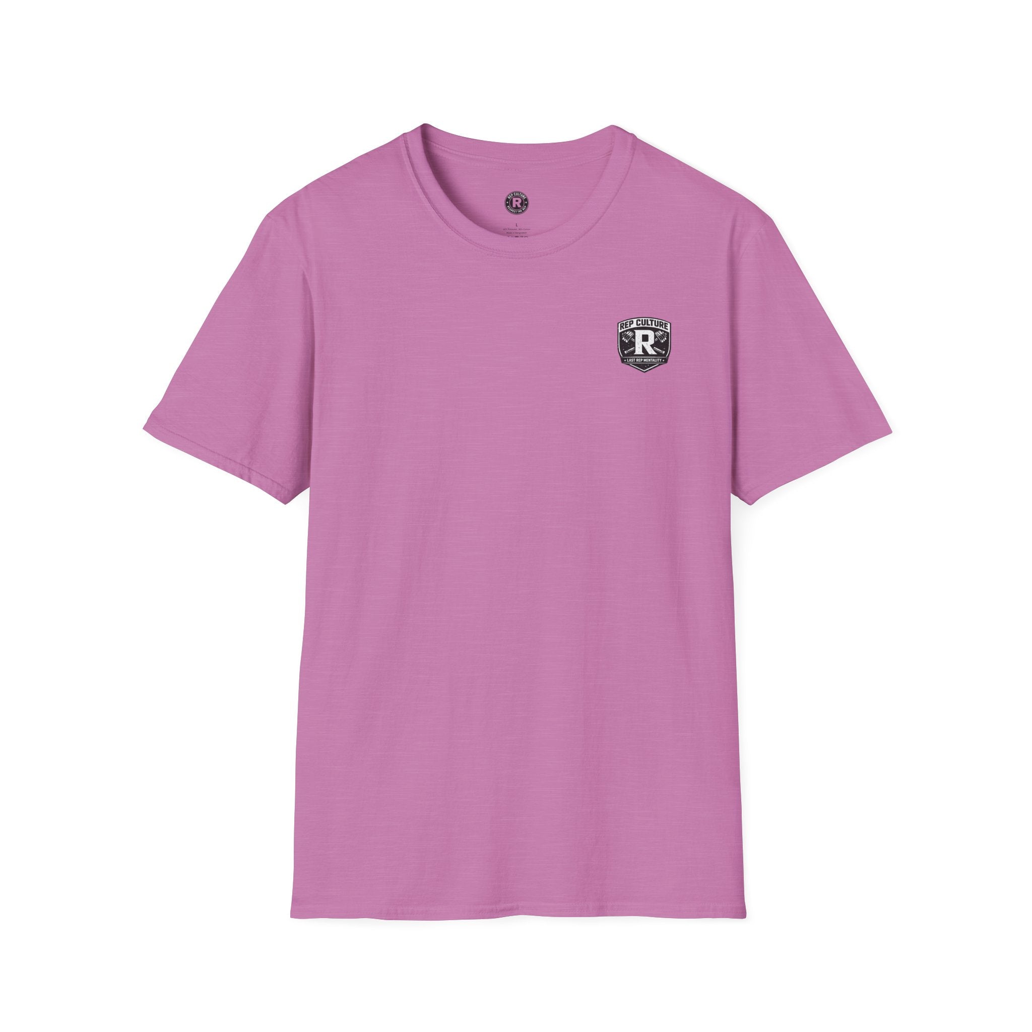 Rep Culture Gym Wear T-Shirt | Chest Logo, Back Graphic
