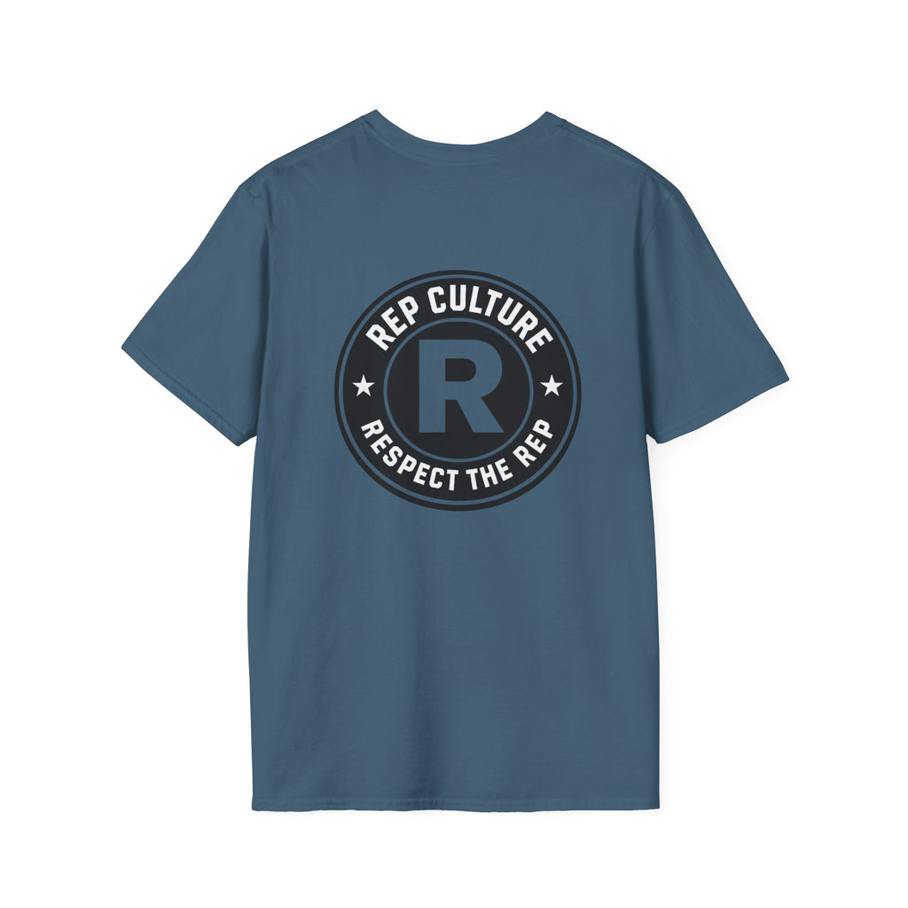 Rep Culture Respect The Rep Tee | Logo Badge Chest & Back Print