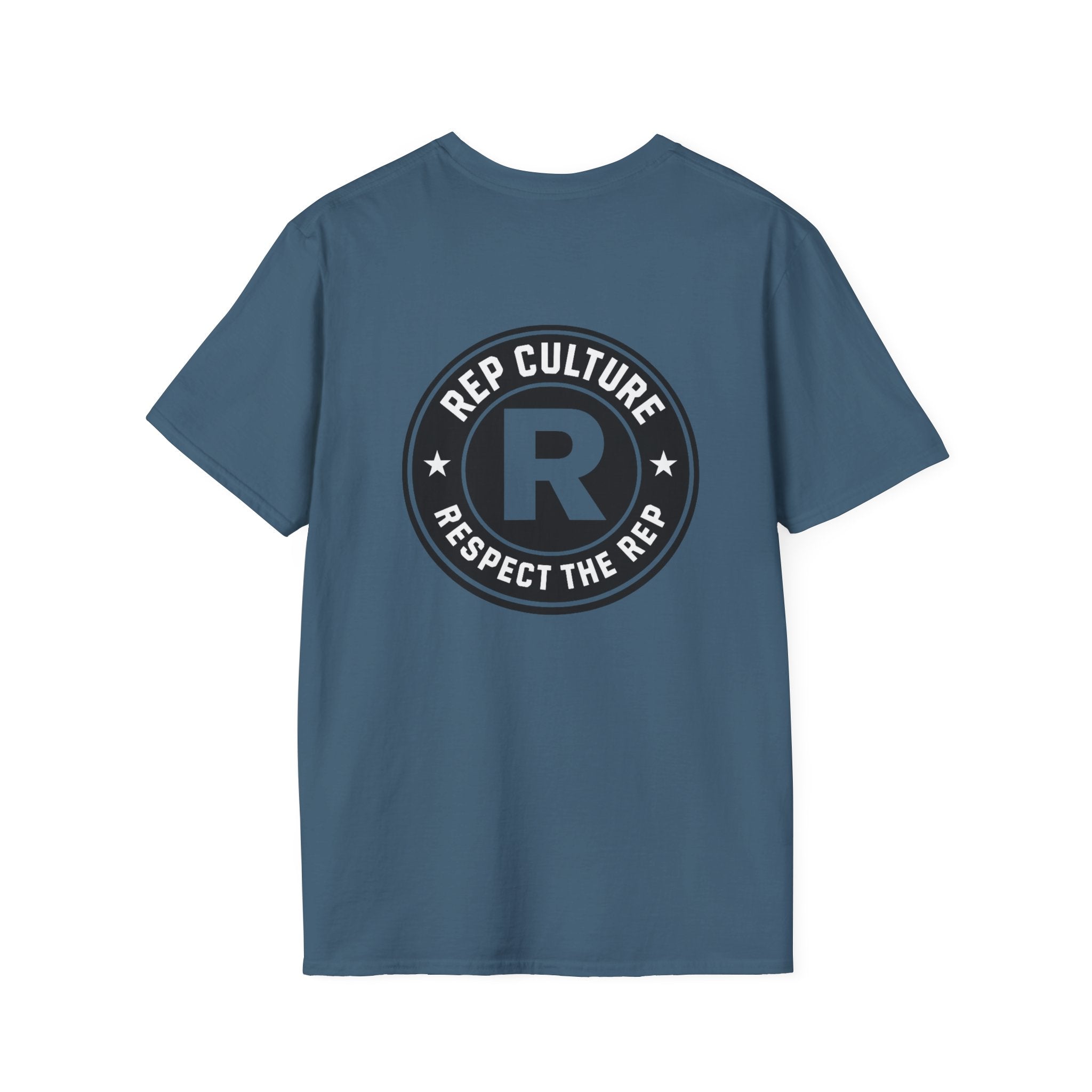 Rep Culture Respect The Rep Tee | Logo Badge Chest & Back Print