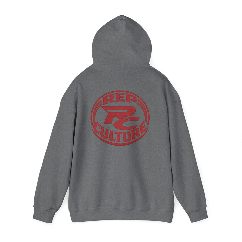 Angular R Logo Hoodie | Minimal Graphic Hooded Sweatshirt