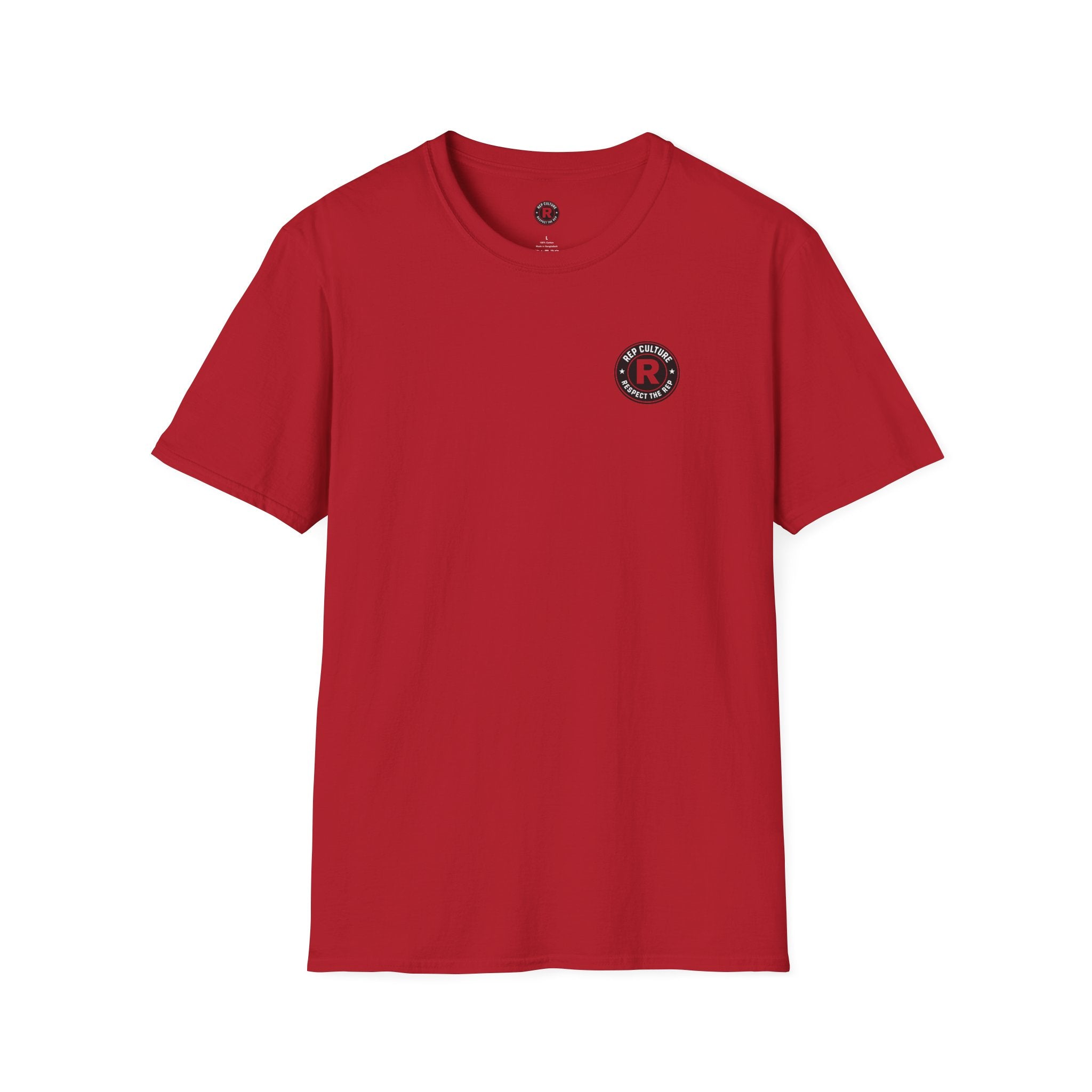 Rep Culture Respect The Rep Tee | Logo Badge Chest & Back Print