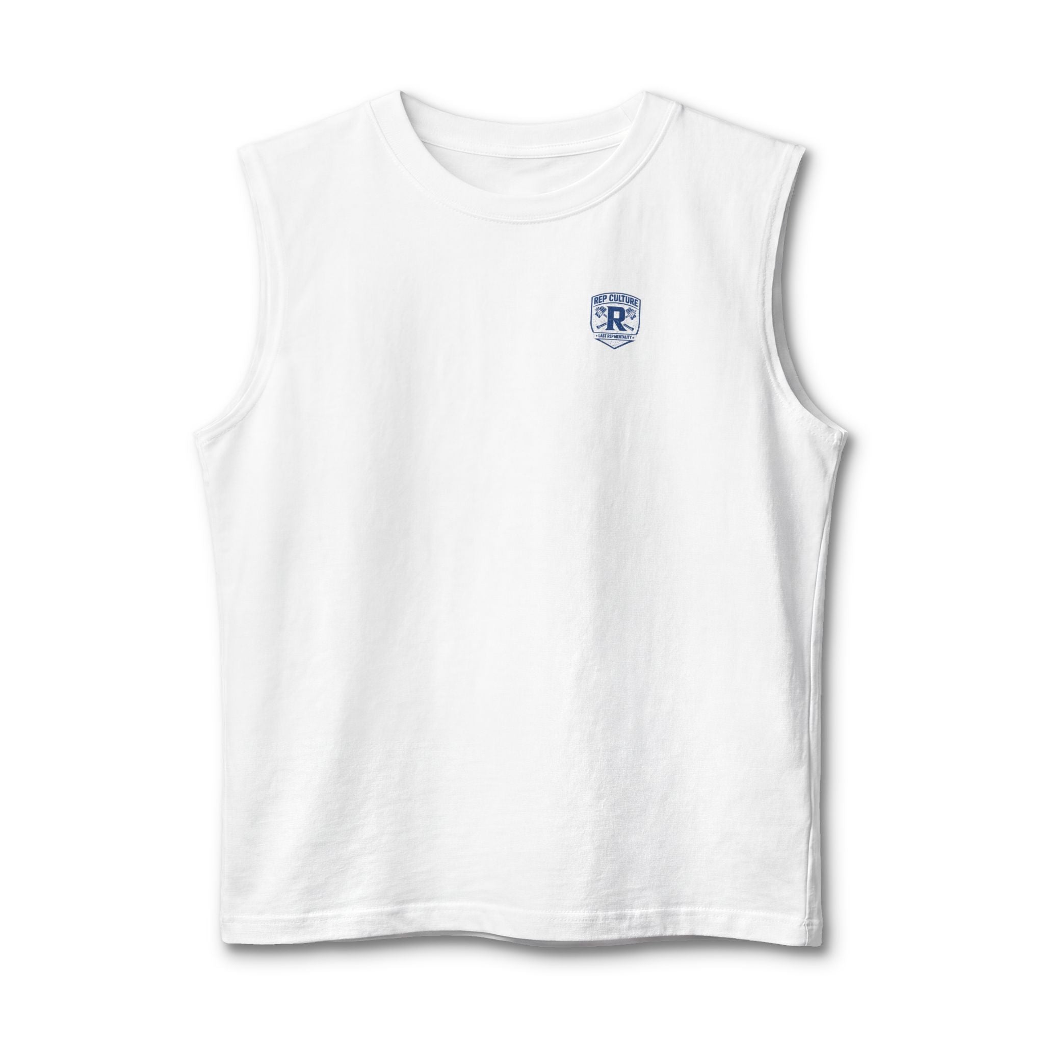 Muscle Tank — Vintage Crest 'R' Chest Logo