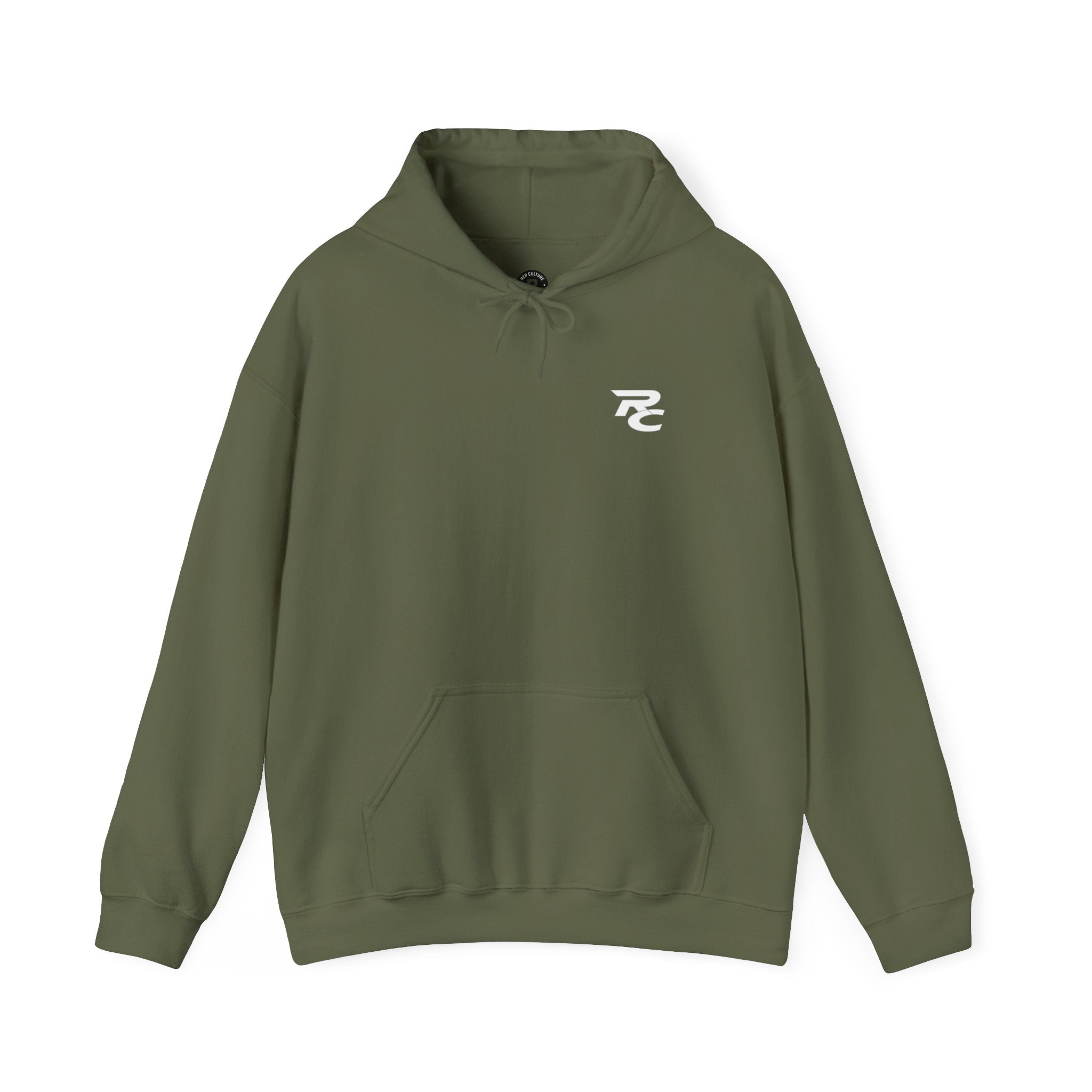 Angular R Logo Hoodie | Minimal Graphic Hooded Sweatshirt