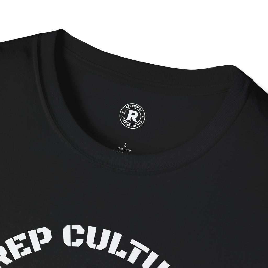 Rep Culture T‑Shirt — 'REP CULTURE' Front & 'SHUT UP AND REP' Back Graphic Tee