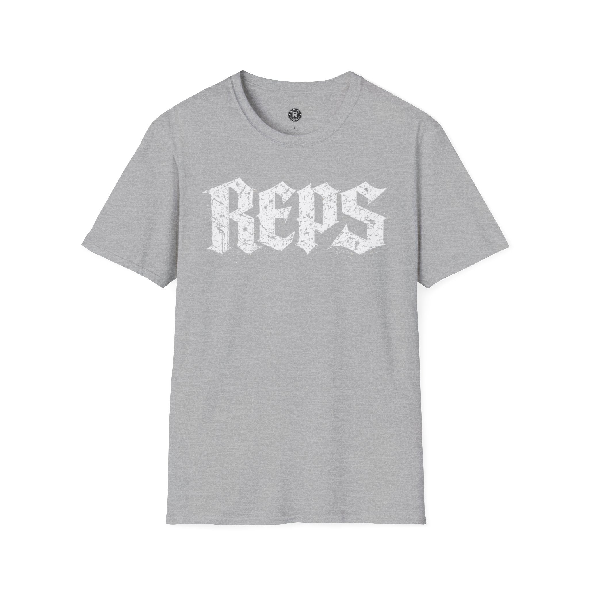 Rep Gothic T-Shirt — Vintage Old English "rep" Graphic Tee