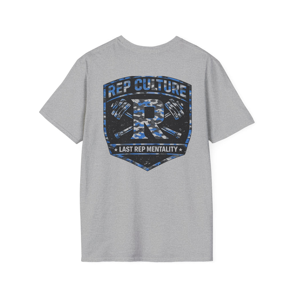 Rep Culture Fitness Tee — "Last Rep Mentality" Workout T-Shirt