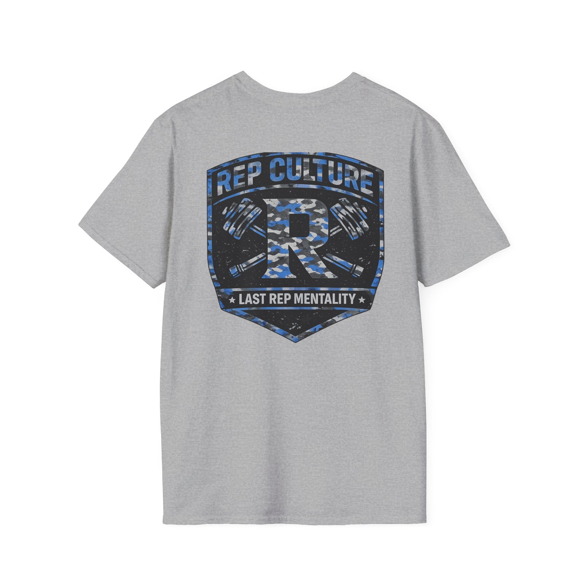 Rep Culture Fitness Tee — "Last Rep Mentality" Workout T-Shirt