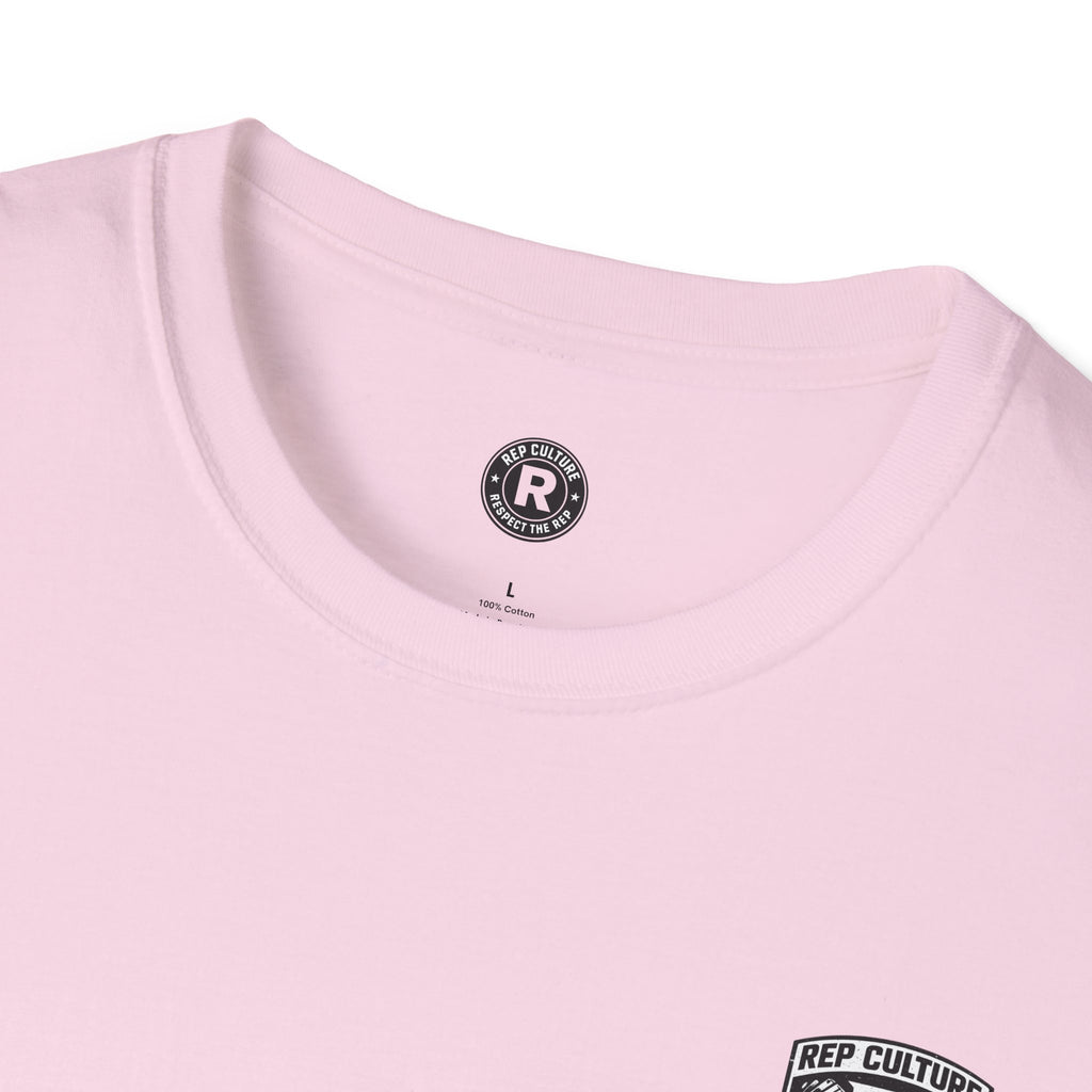Rep Culture Shield Tee | Barbell Logo, Last Rep Mentality