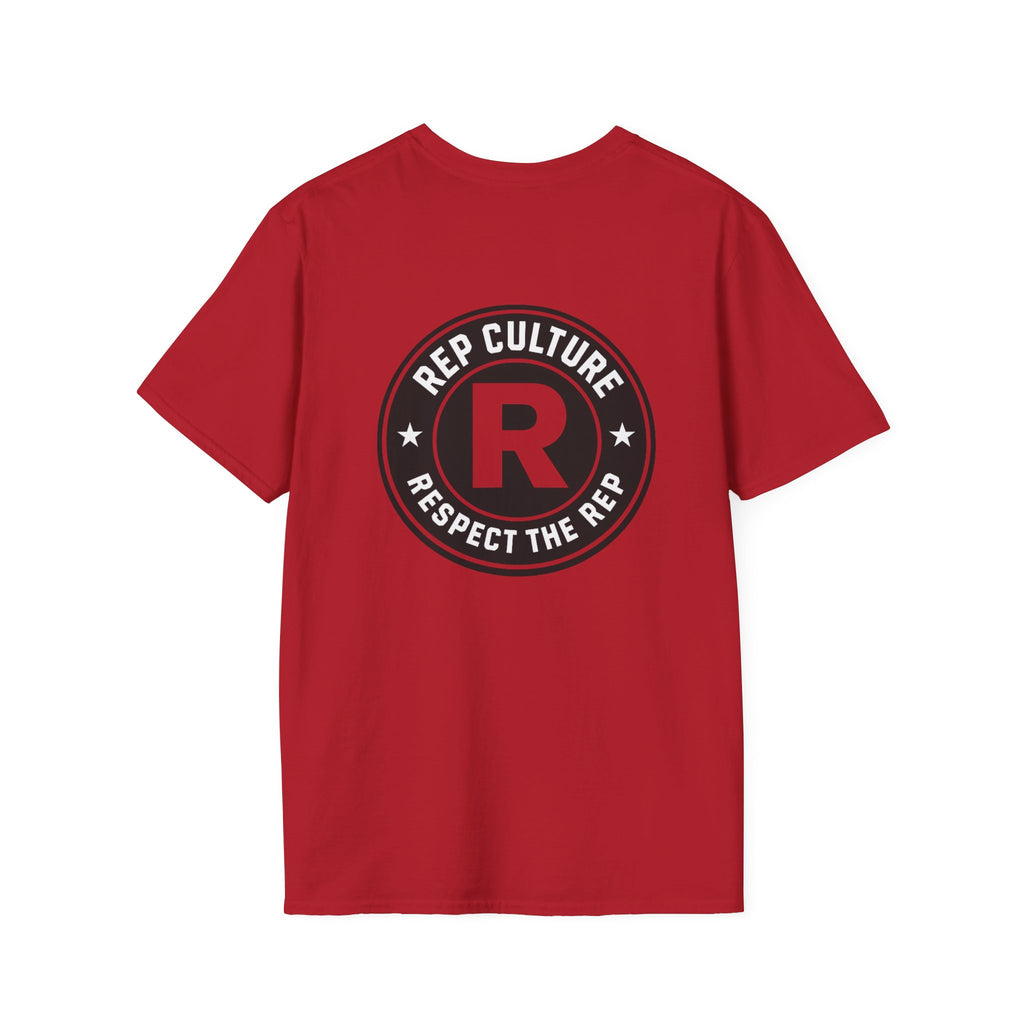 Rep Culture Respect The Rep Tee | Logo Badge Chest & Back Print