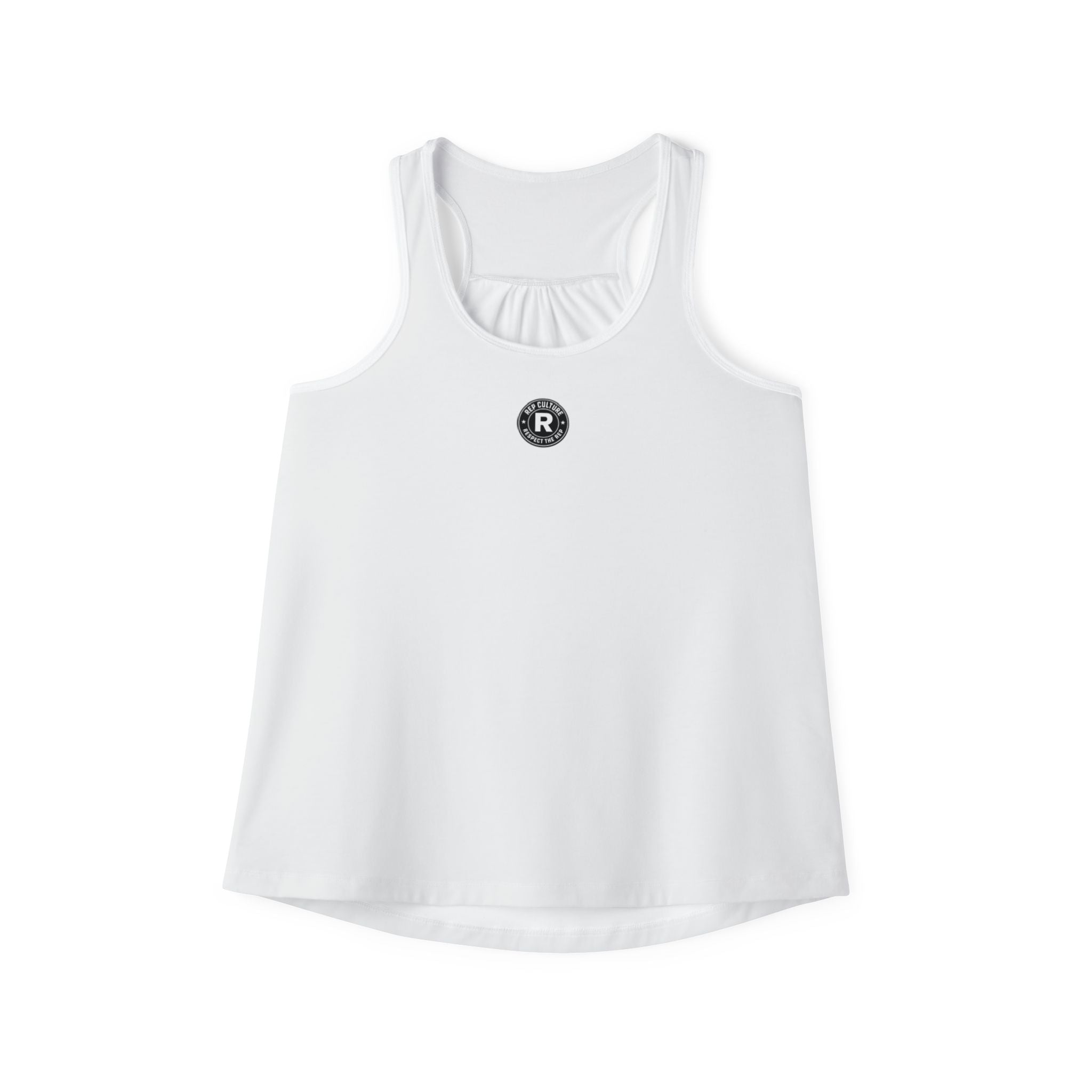 Women's Tank Top — Minimal Registered Trademark Logo Racerback Tank