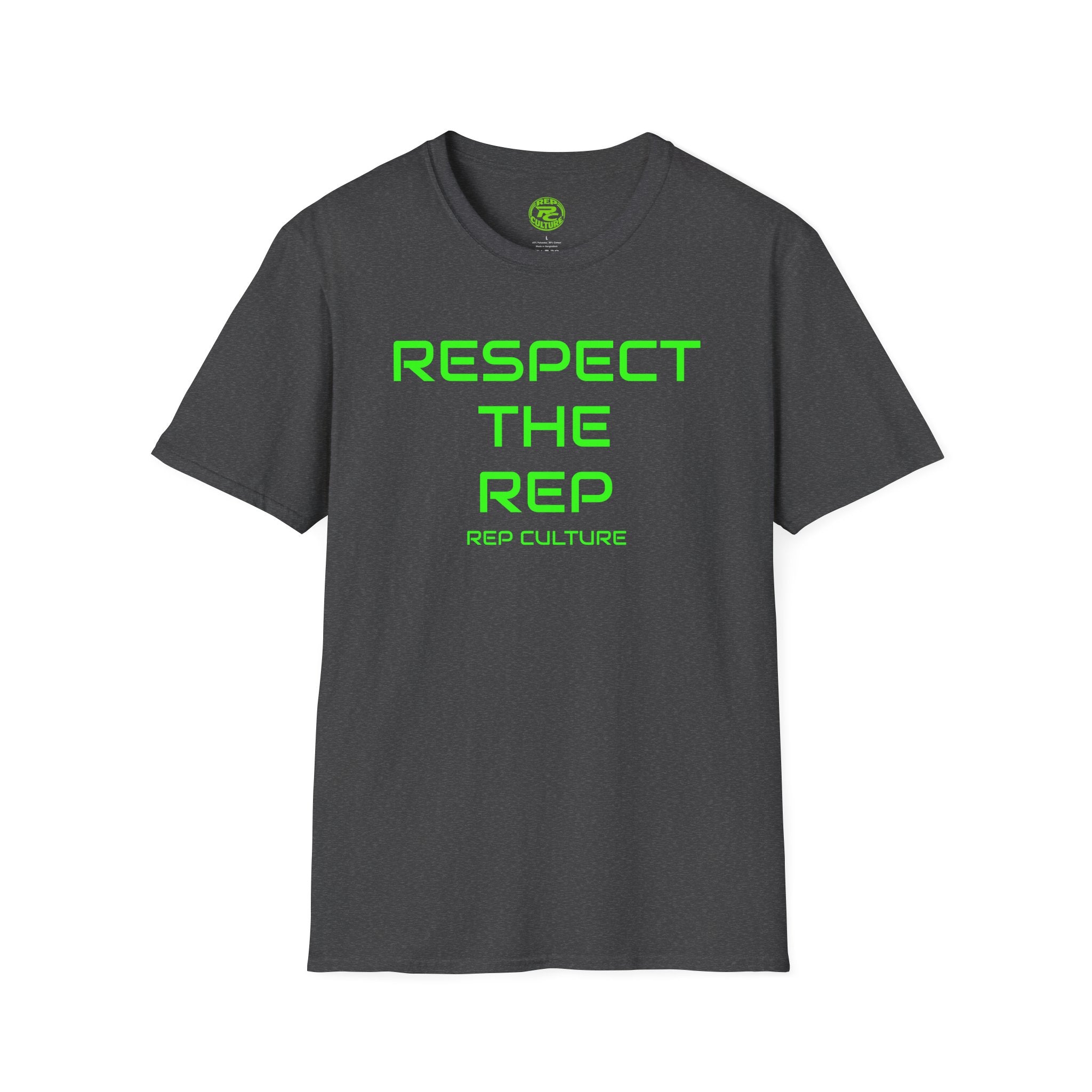 Respect The Rep T-Shirt — Streetwear Logo Tee