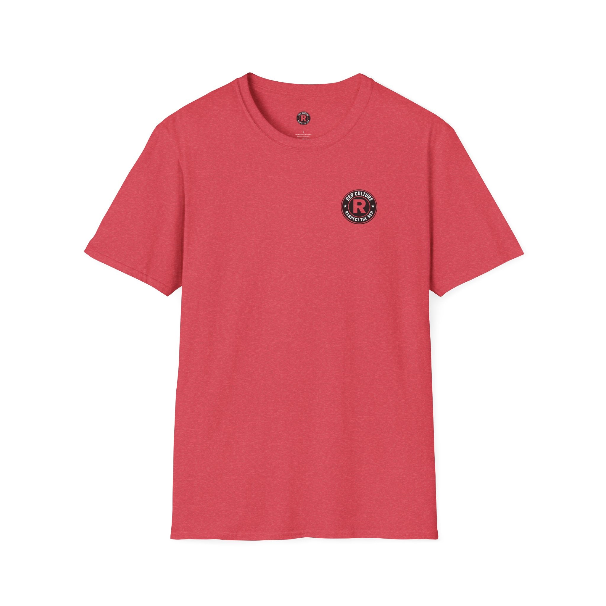 Rep Culture Respect The Rep Tee | Logo Badge Chest & Back Print