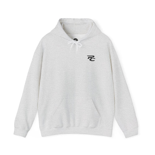 Angular R Logo Hoodie | Minimal Graphic Hooded Sweatshirt