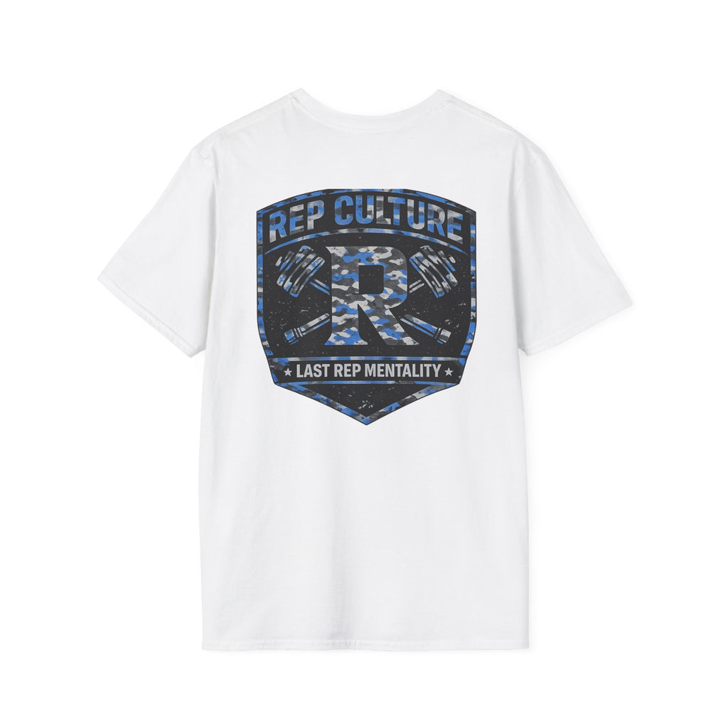 Rep Culture Fitness Tee — "Last Rep Mentality" Workout T-Shirt