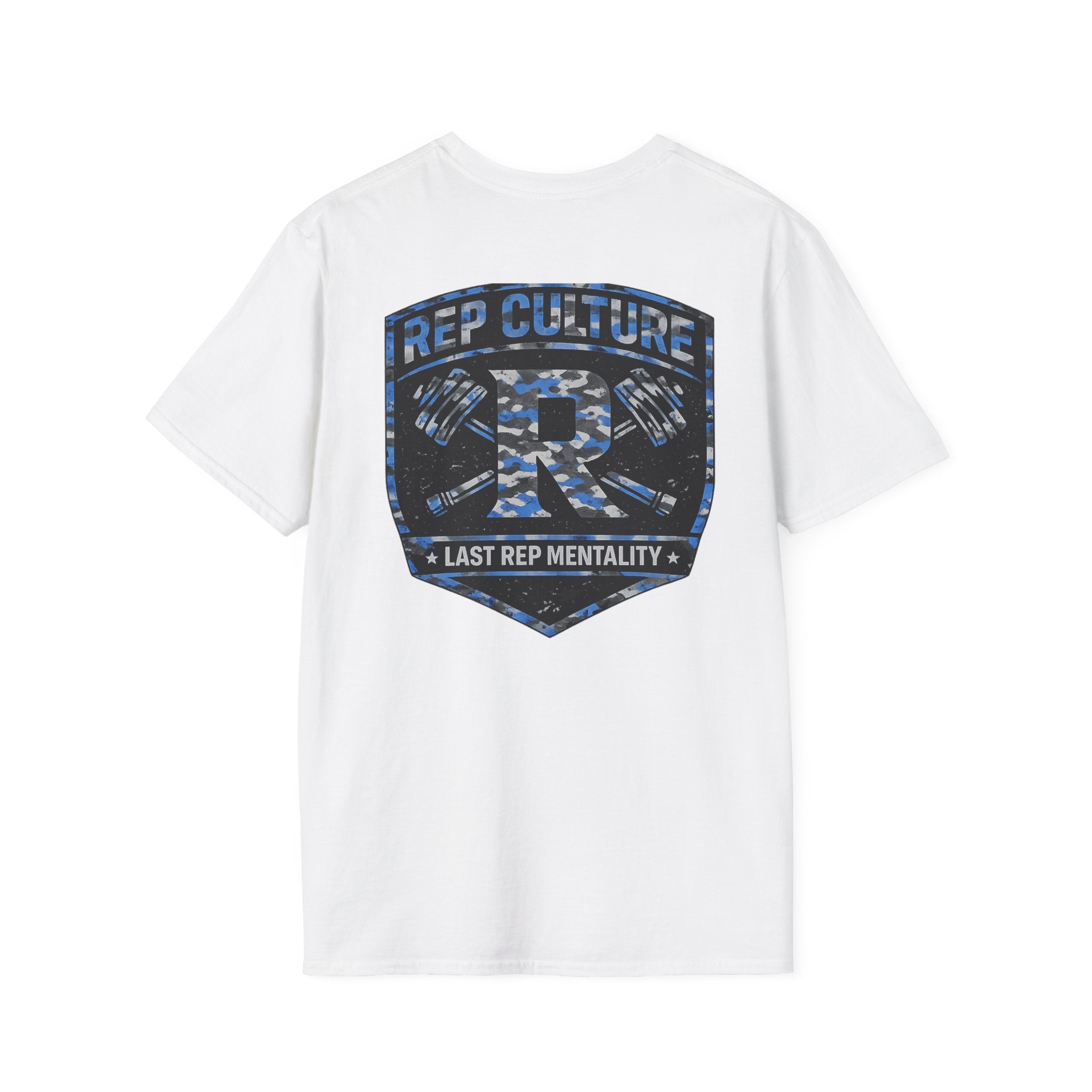 Rep Culture Fitness Tee — "Last Rep Mentality" Workout T-Shirt