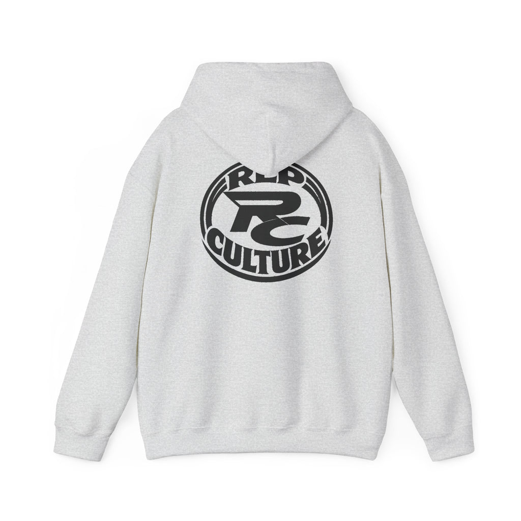 Angular R Logo Hoodie | Minimal Graphic Hooded Sweatshirt
