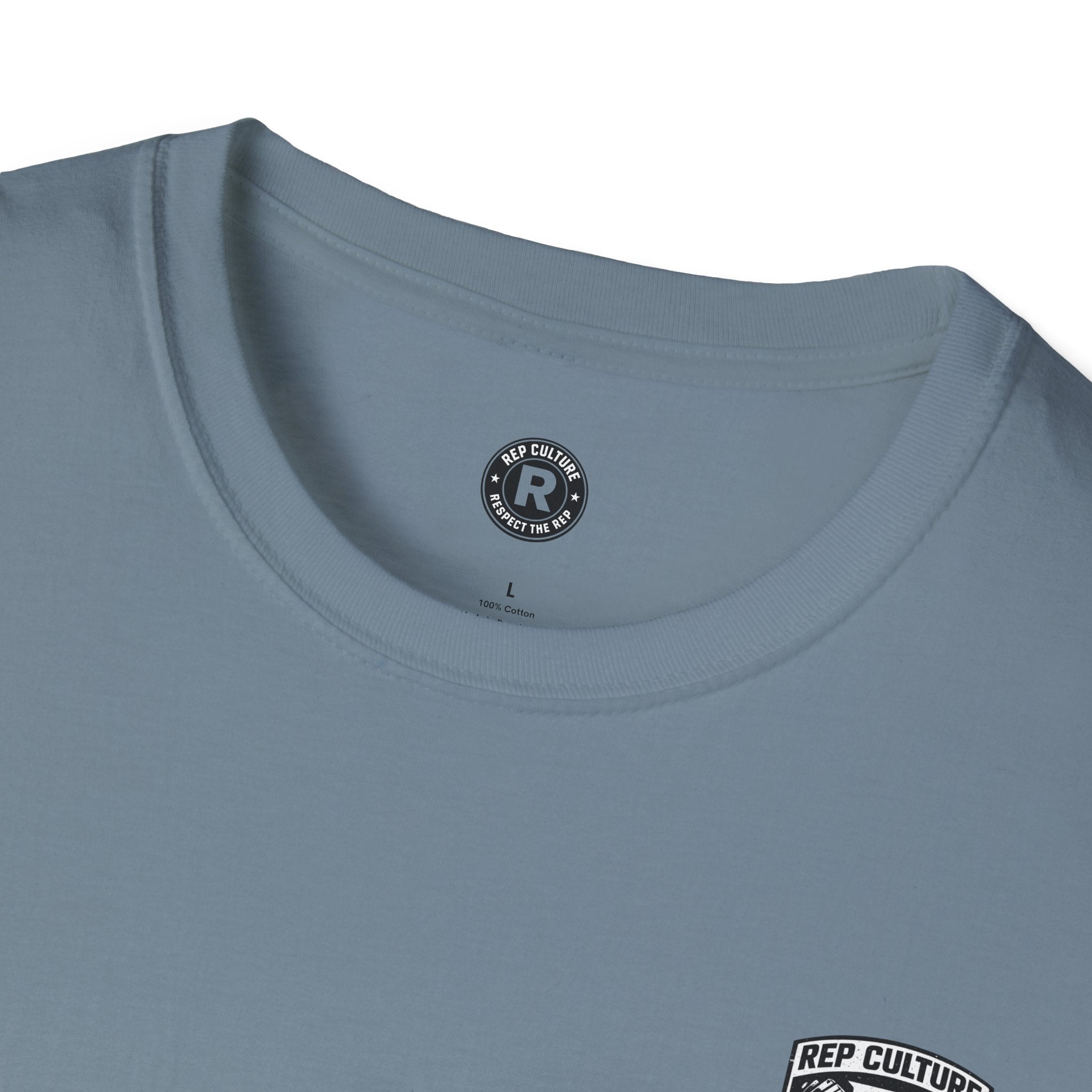 Rep Culture Shield Tee | Barbell Logo, Last Rep Mentality
