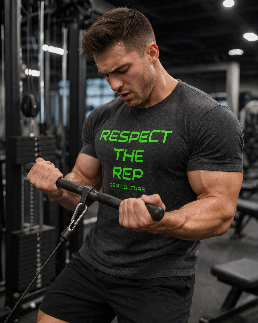 Respect The Rep T-Shirt — Streetwear Logo Tee