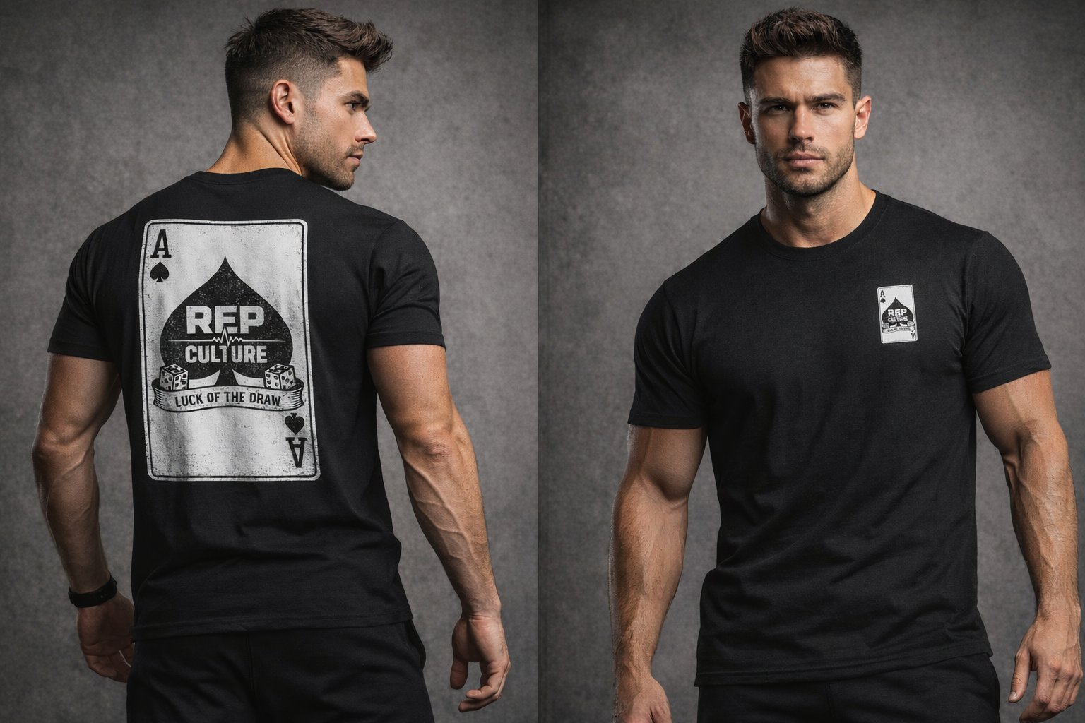 Ace of Spades Tee — 'RFP Culture' Playing Card Graphic T-Shirt
