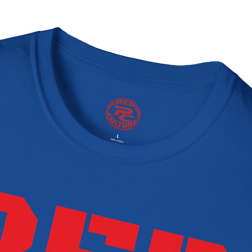 REP Culture T-Shirt — Bold Stencil Logo Tee for Fans & Streetwear