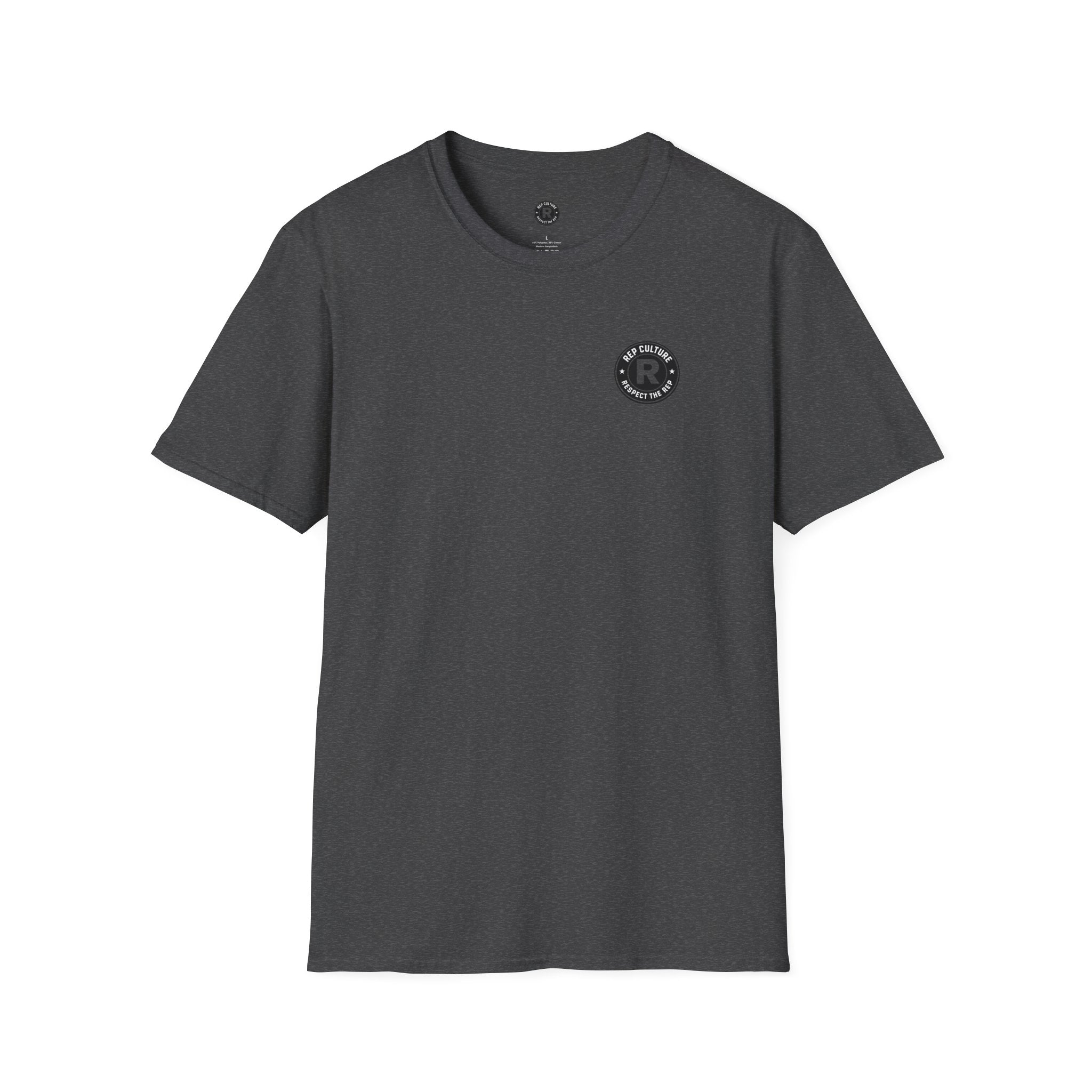 Rep Culture Respect The Rep Tee | Logo Badge Chest & Back Print